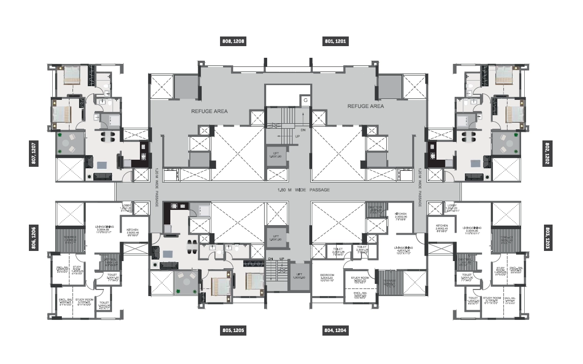 Pristine Greens Floor plan 4