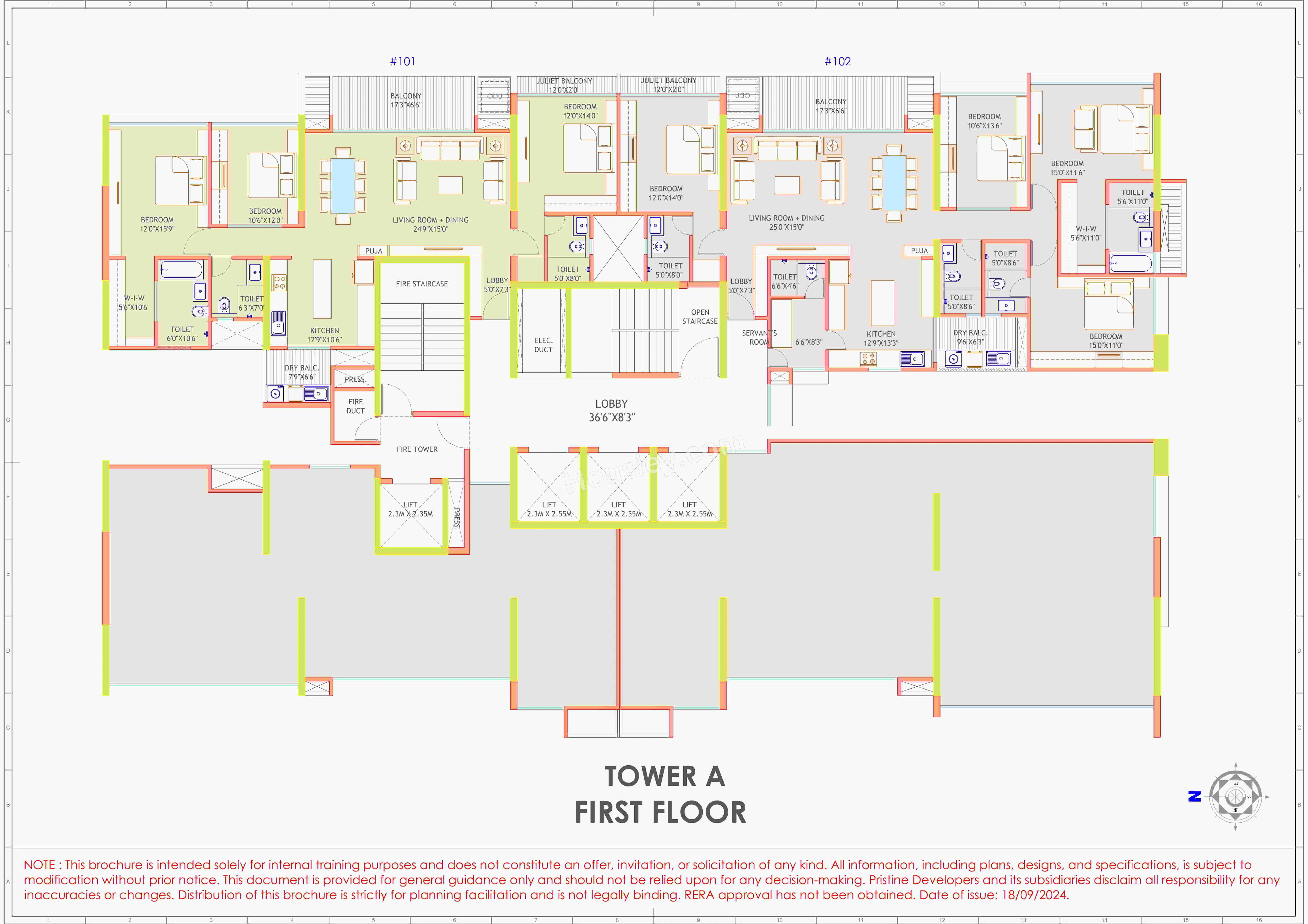 Pristine Lords Floor plan 1