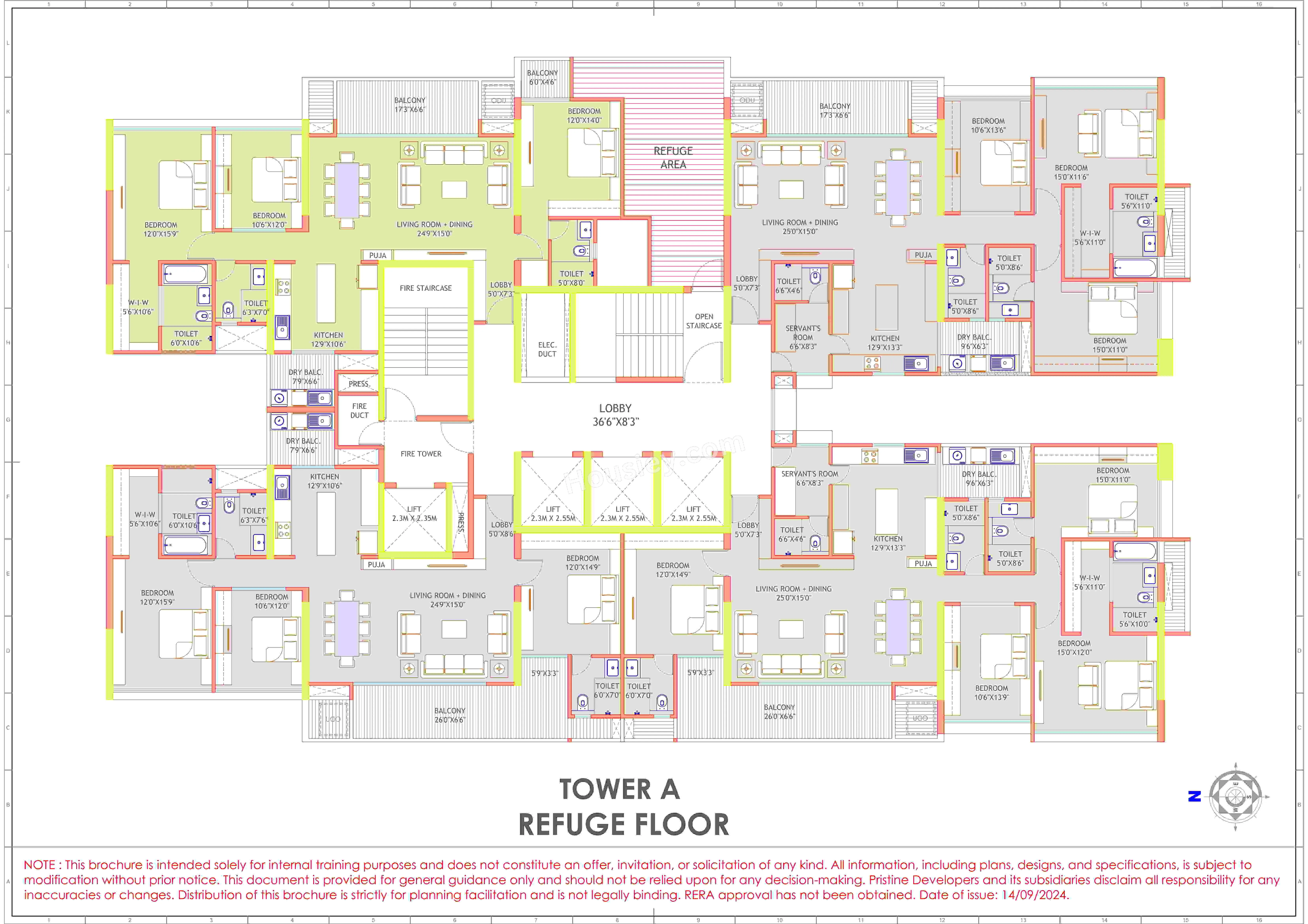 Pristine Lords Floor plan 2
