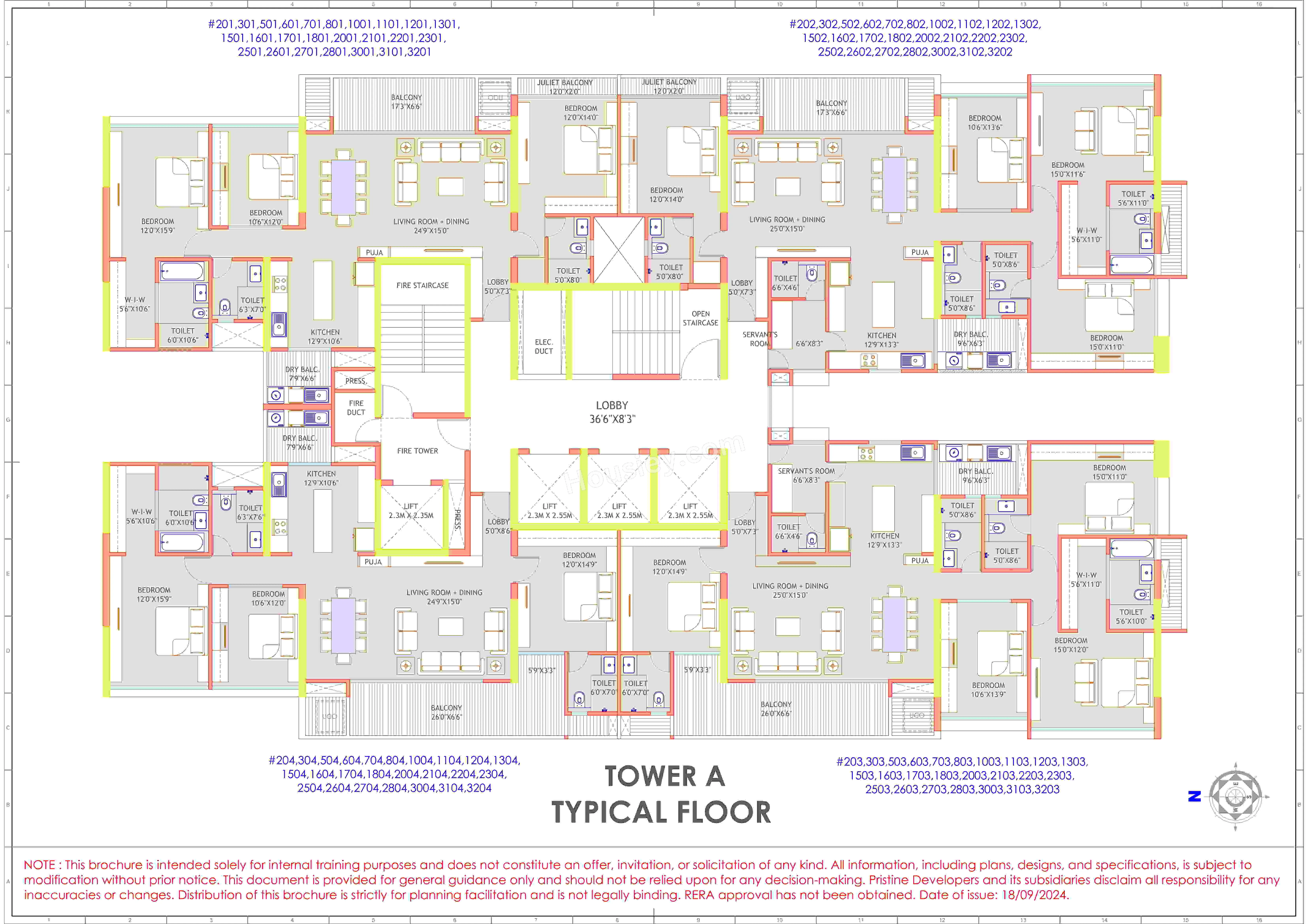 Pristine Lords Floor plan 3
