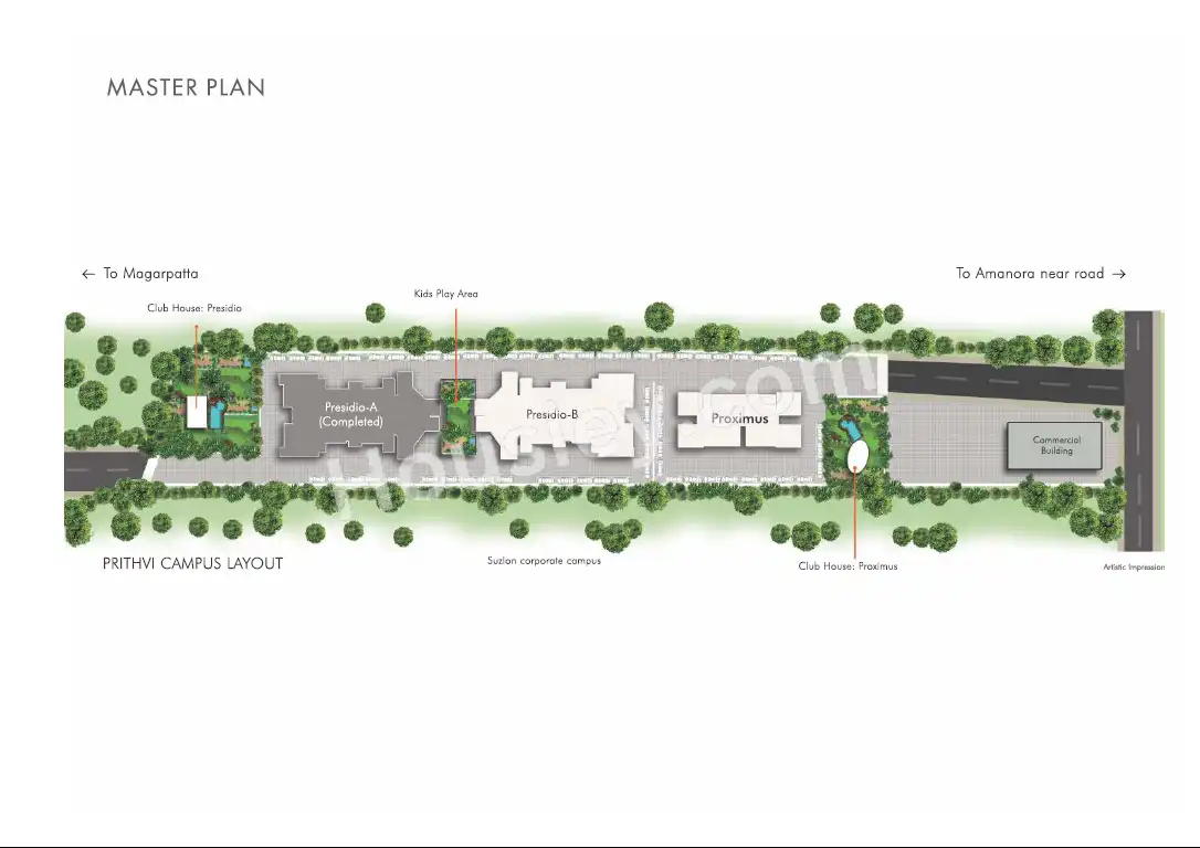 Prithvi Proximus Floor plan 2