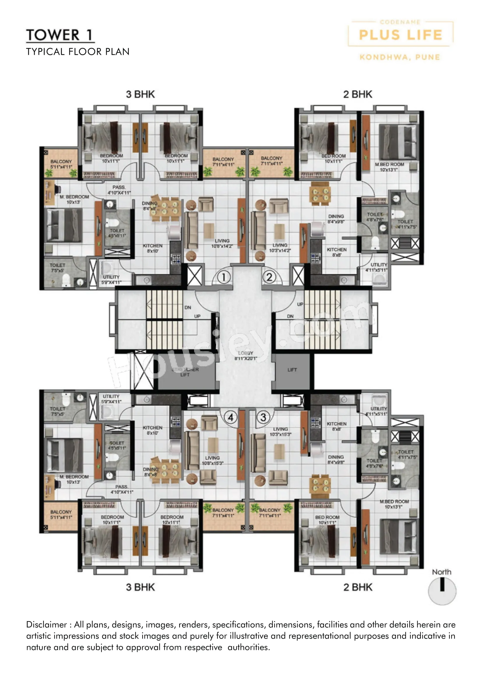Provident Kenvista Floor plan 1