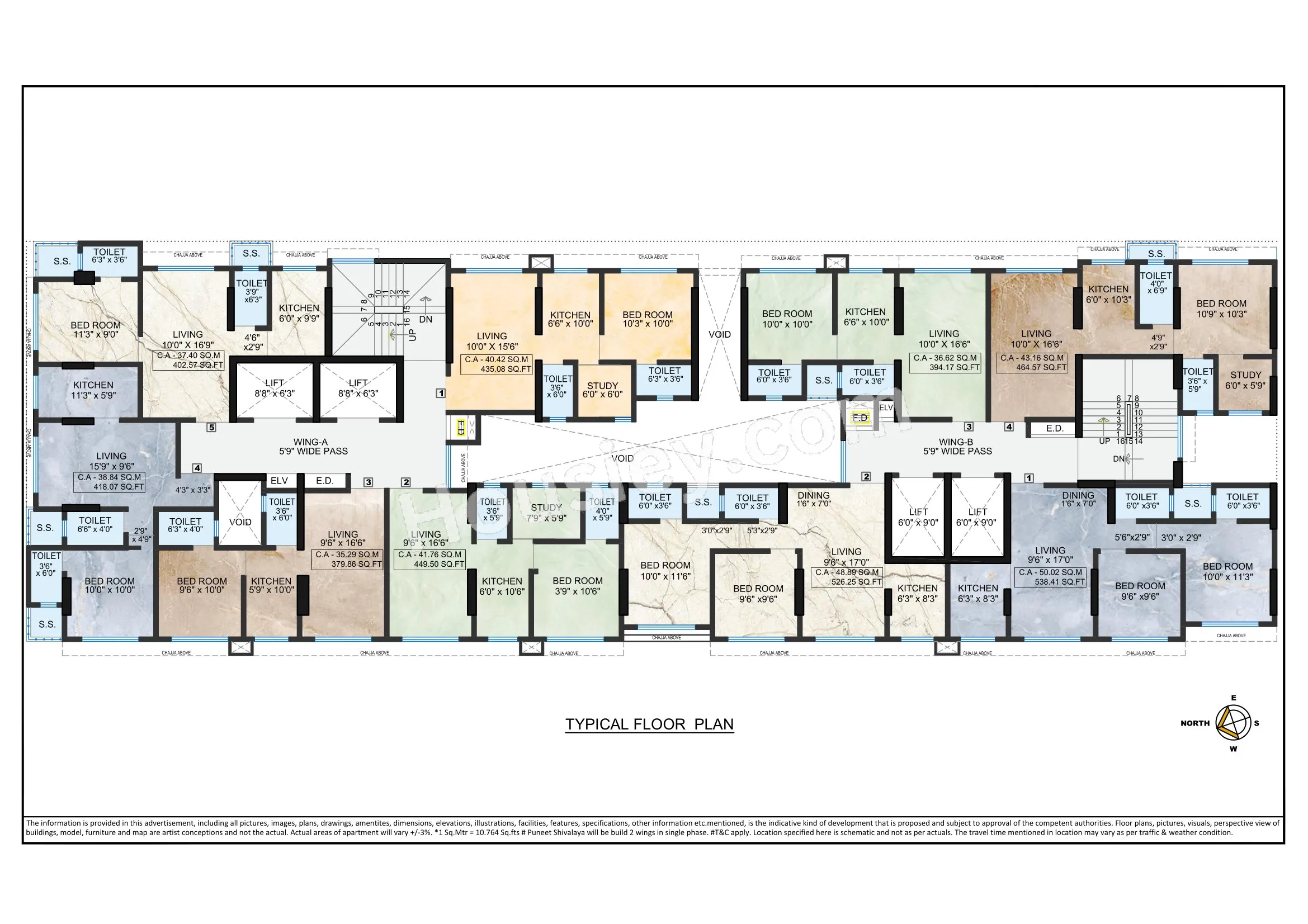 Puneet Shivalaya Floor Plan