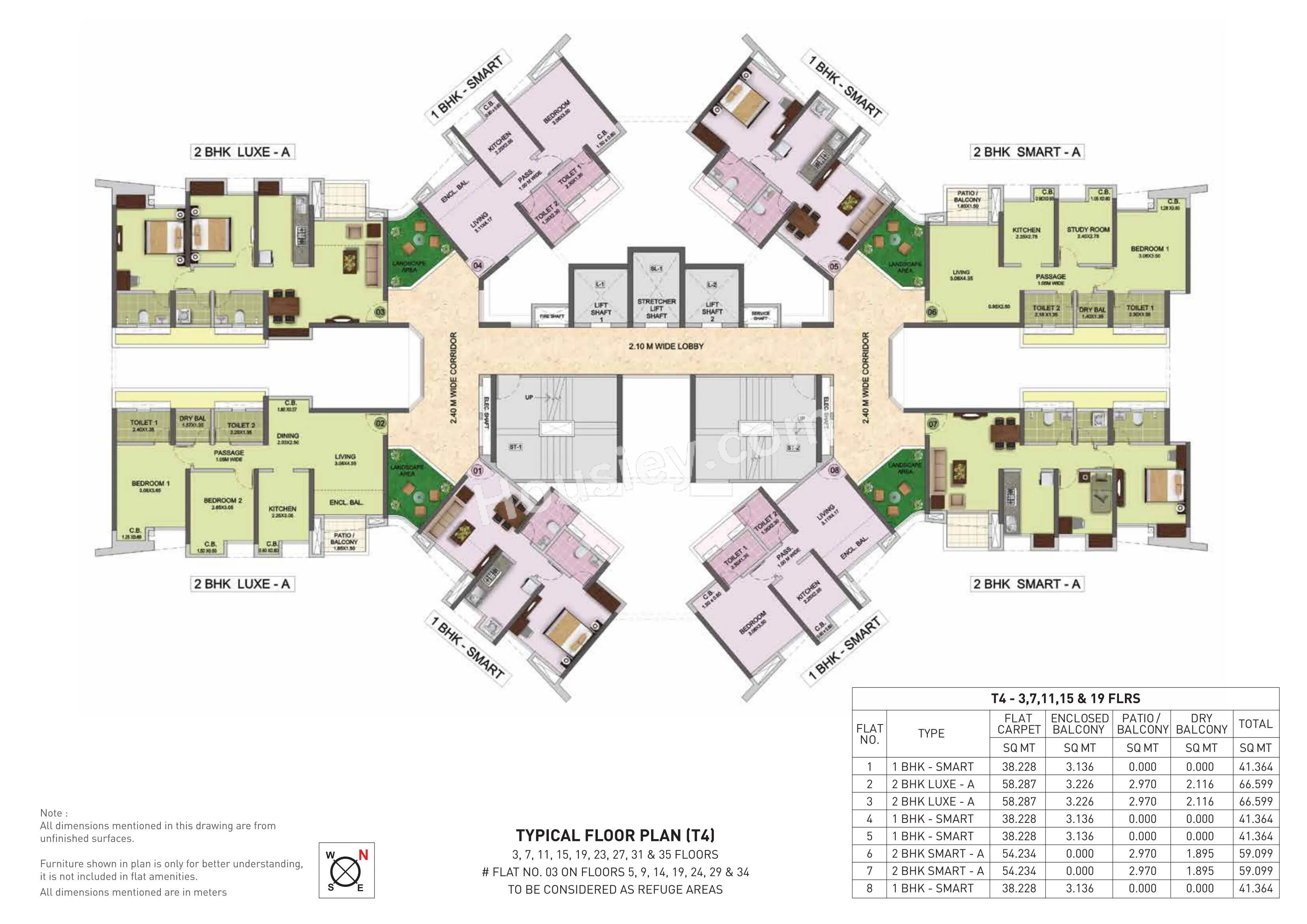 Puraniks Reserva Floor plan 2