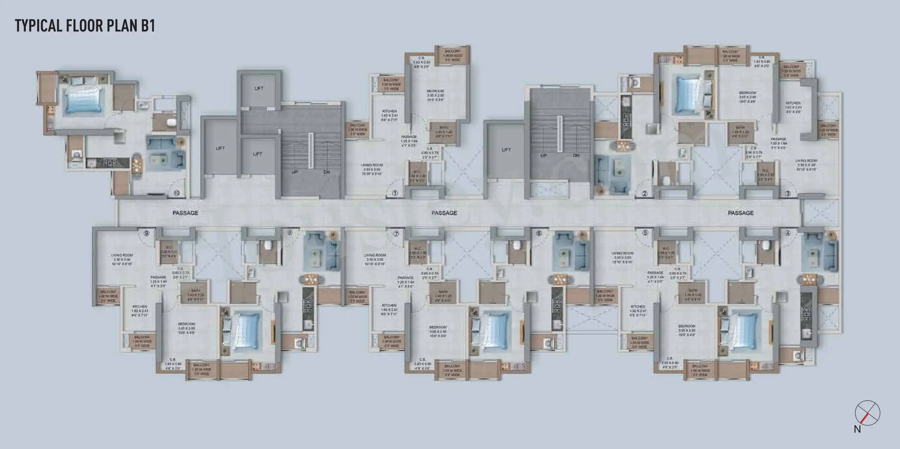 Provident Palm Vista Floor plan 2