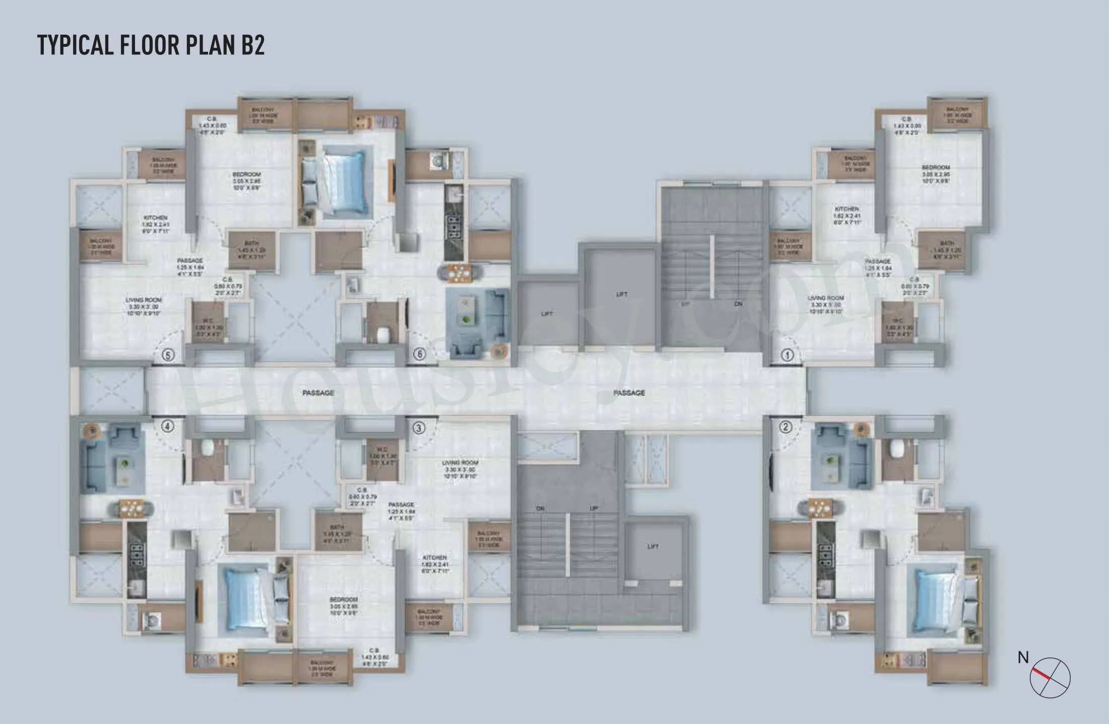 Provident Palm Vista Floor plan 1
