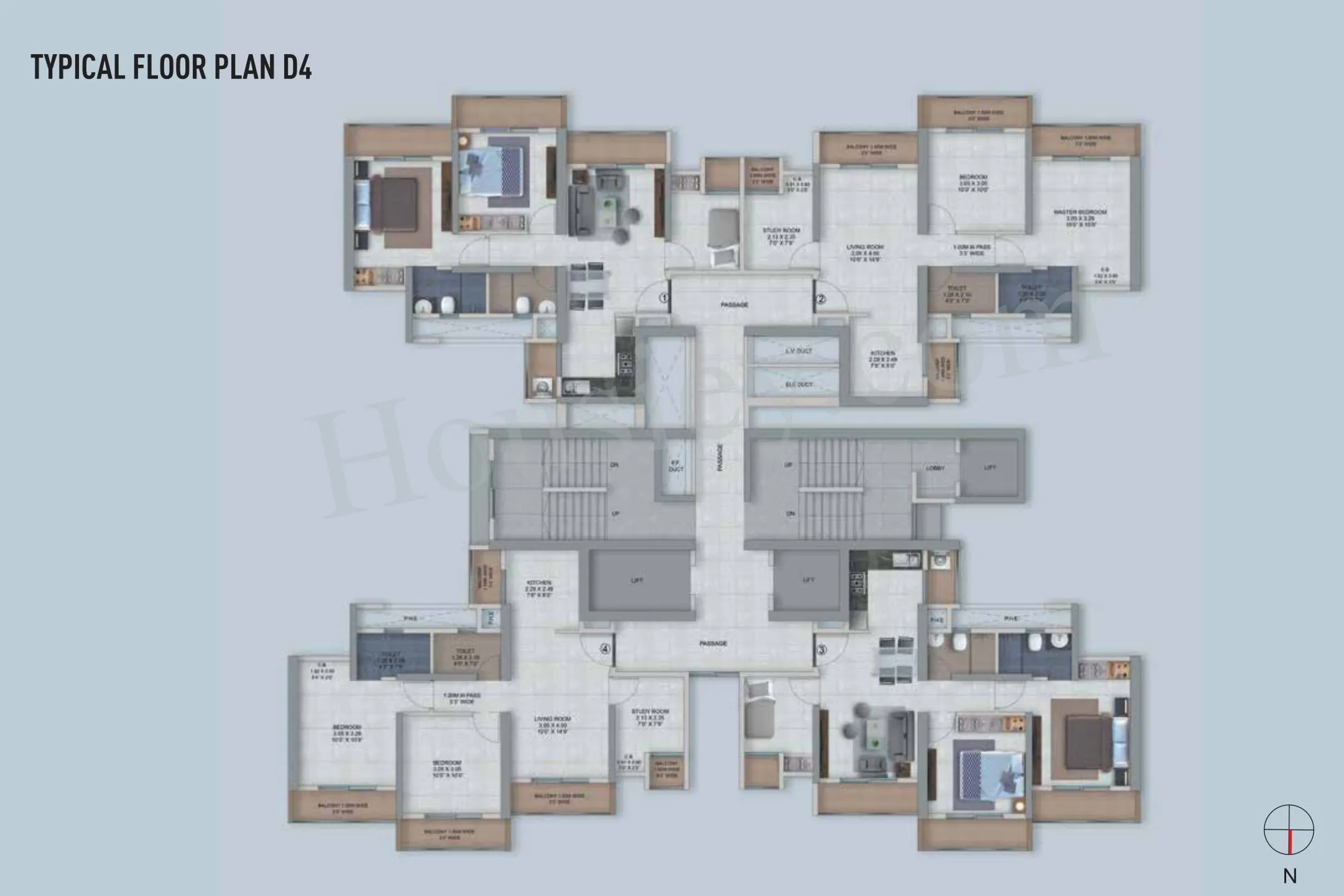 Provident Palm Vista Floor plan 3