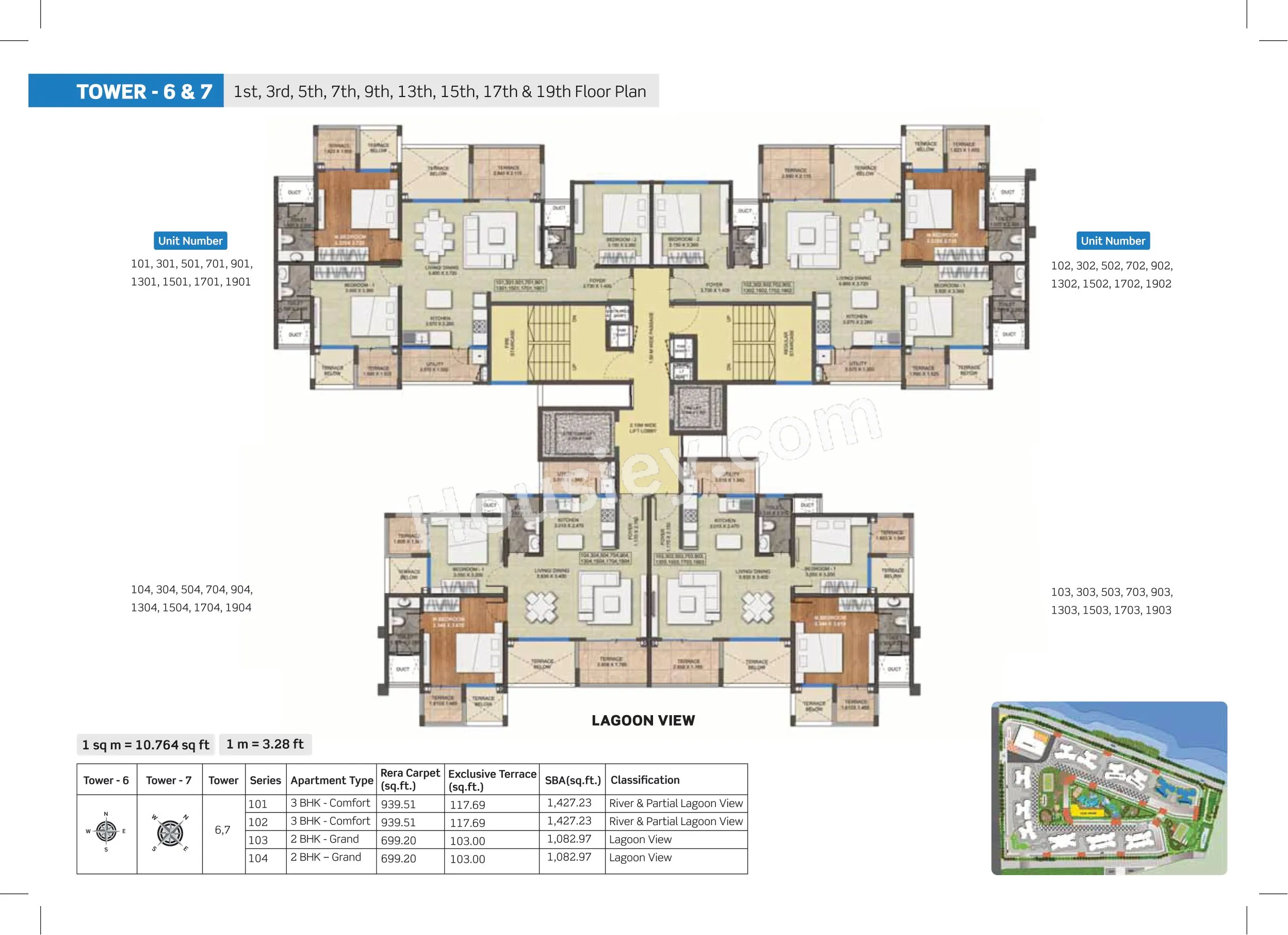 Purva Silversand Floor plan 7