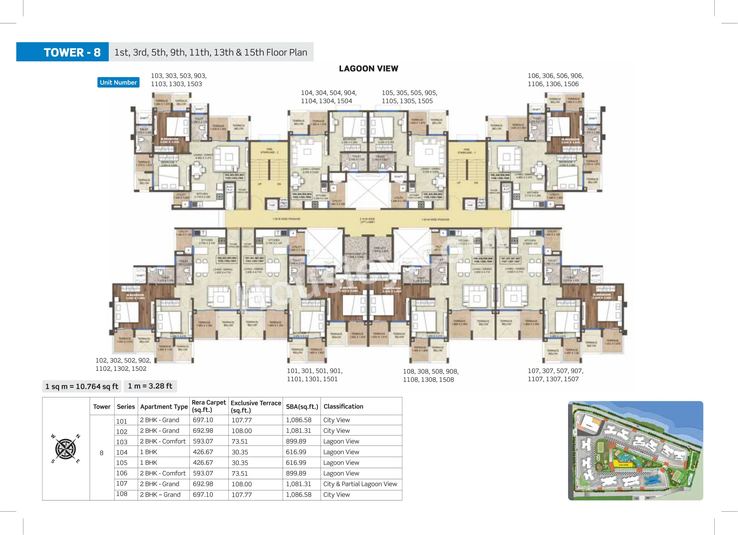 Purva Silversand Floor plan 9