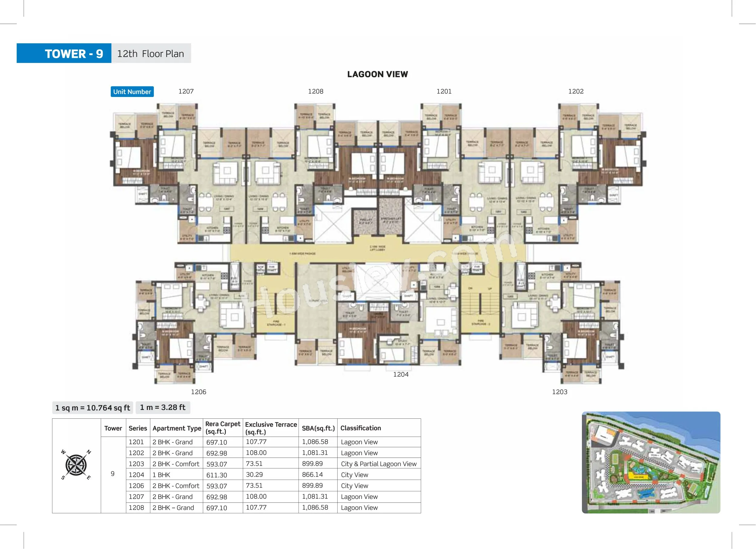 Purva Silversand Floor plan 14