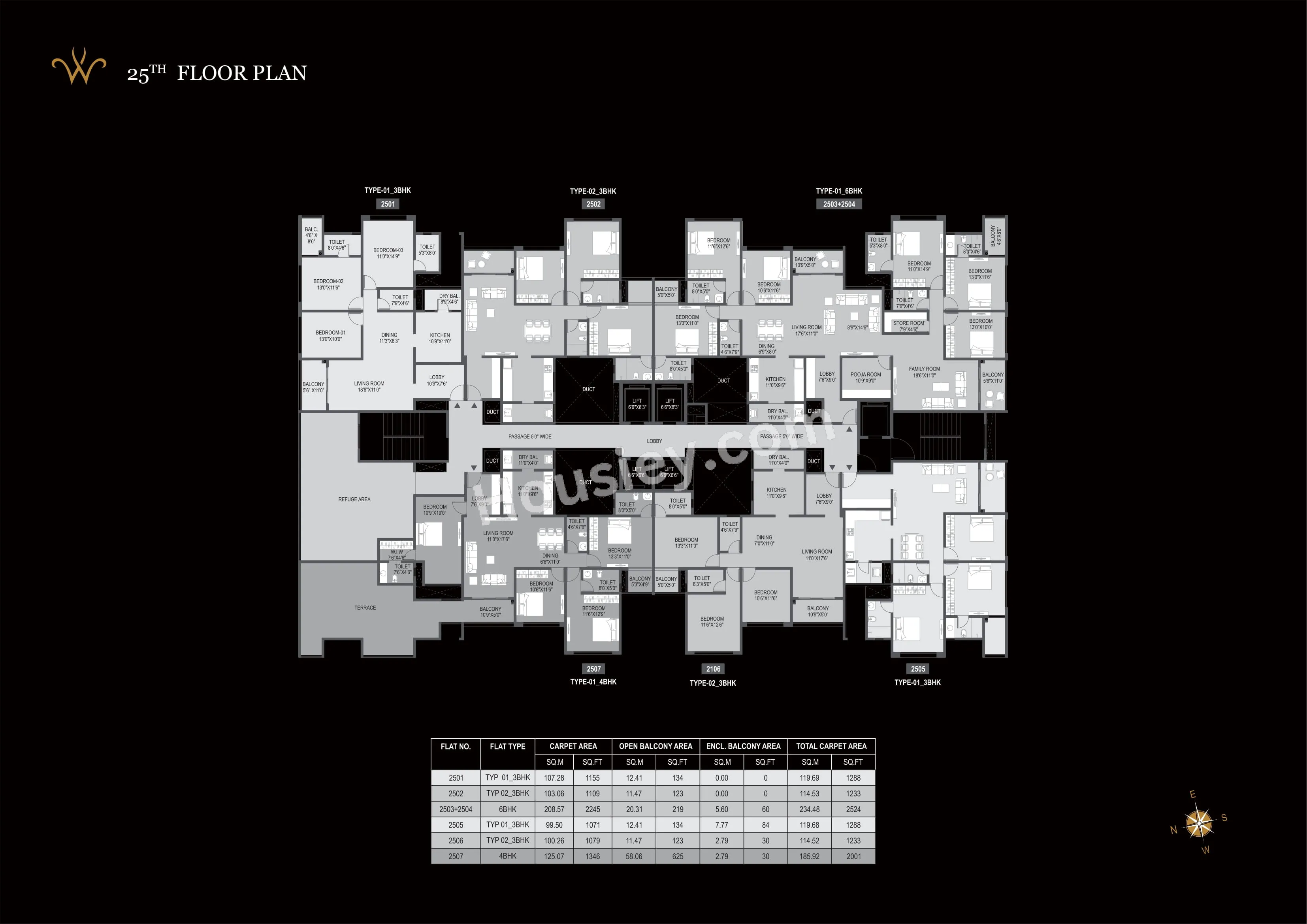 Pyramid Crown Eight Floor plan 2
