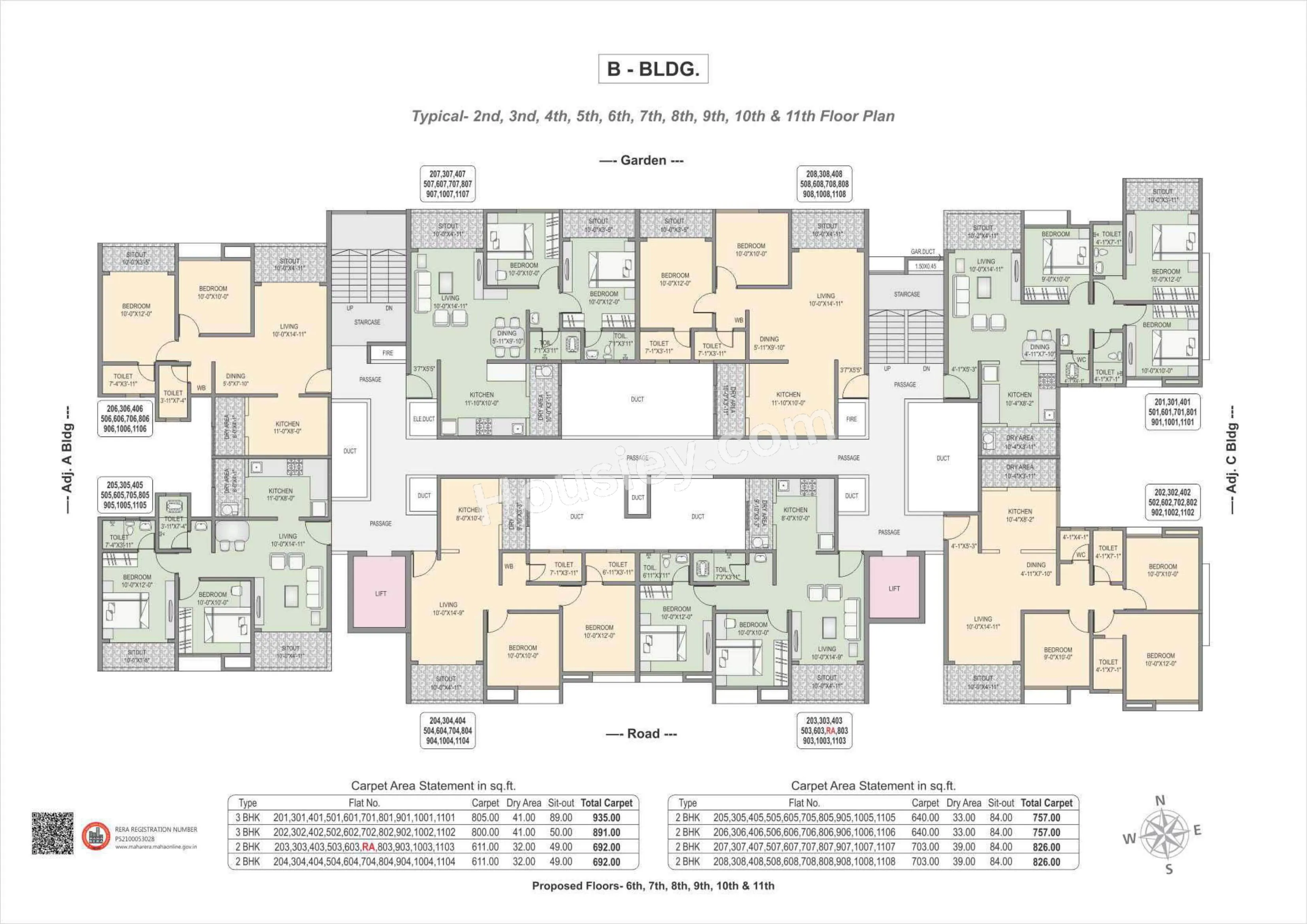 RKL Lunkad Shivpuram Floor plan 2
