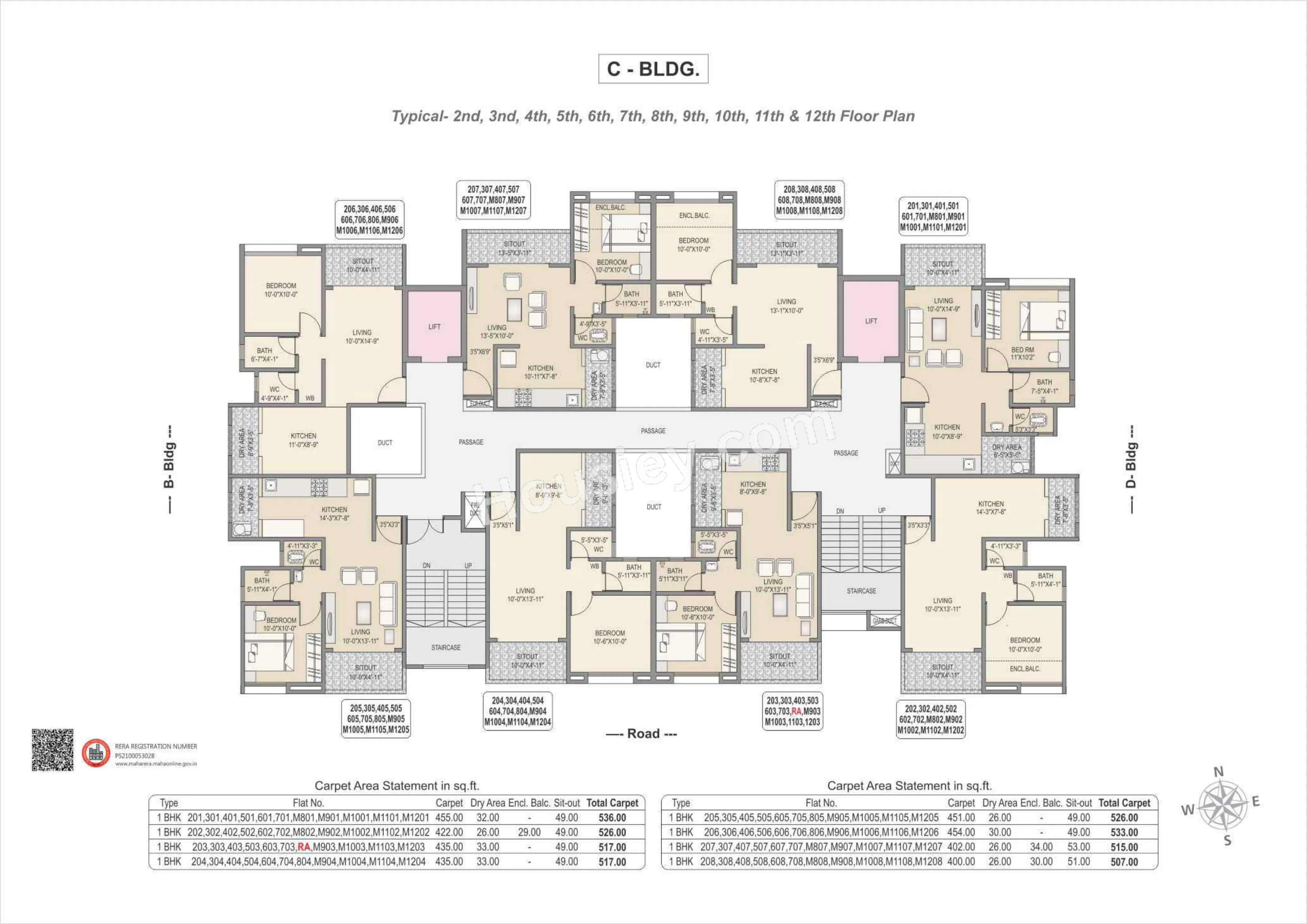 RKL Lunkad Shivpuram Floor plan 3