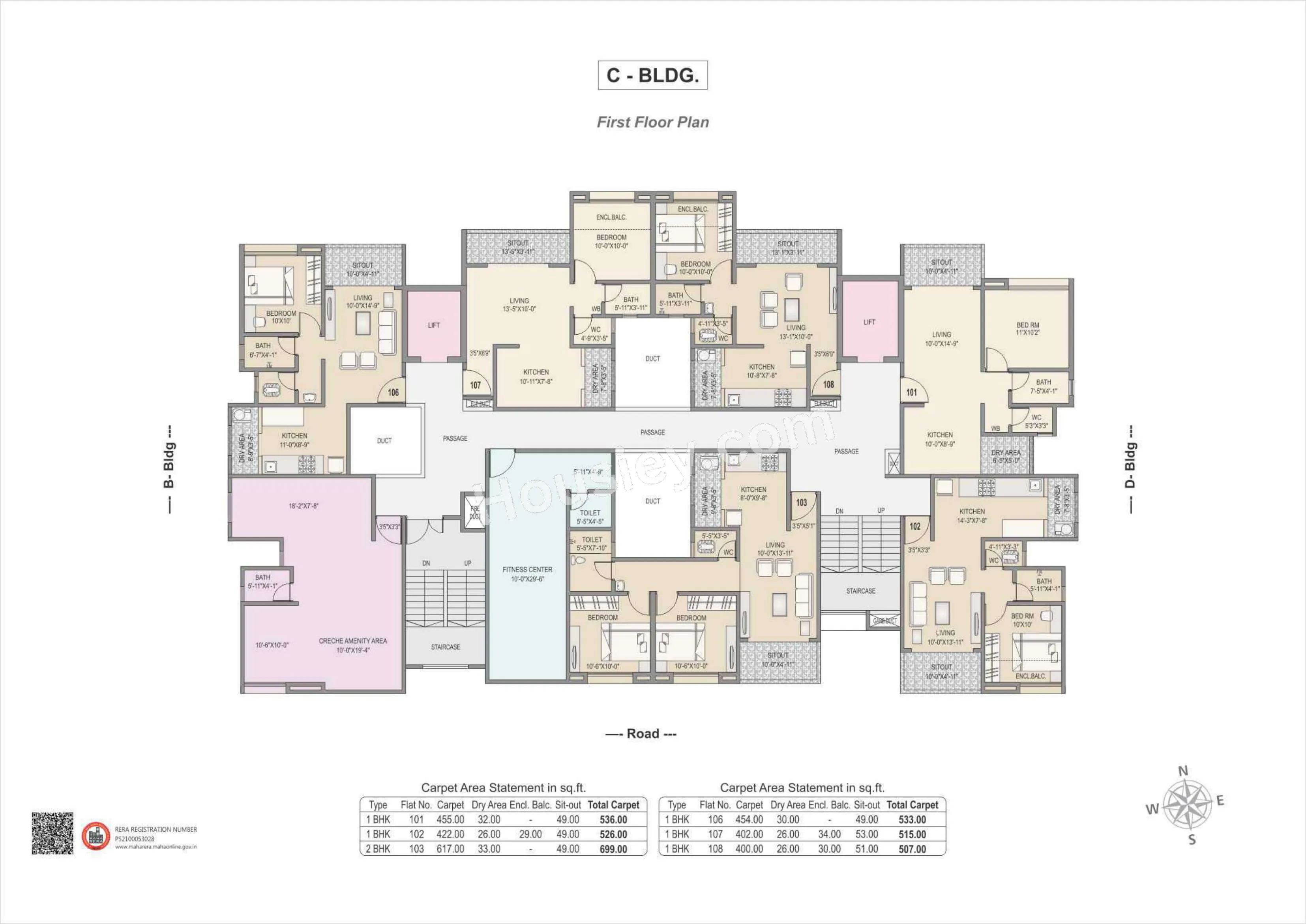 RKL Lunkad Shivpuram Floor plan 4