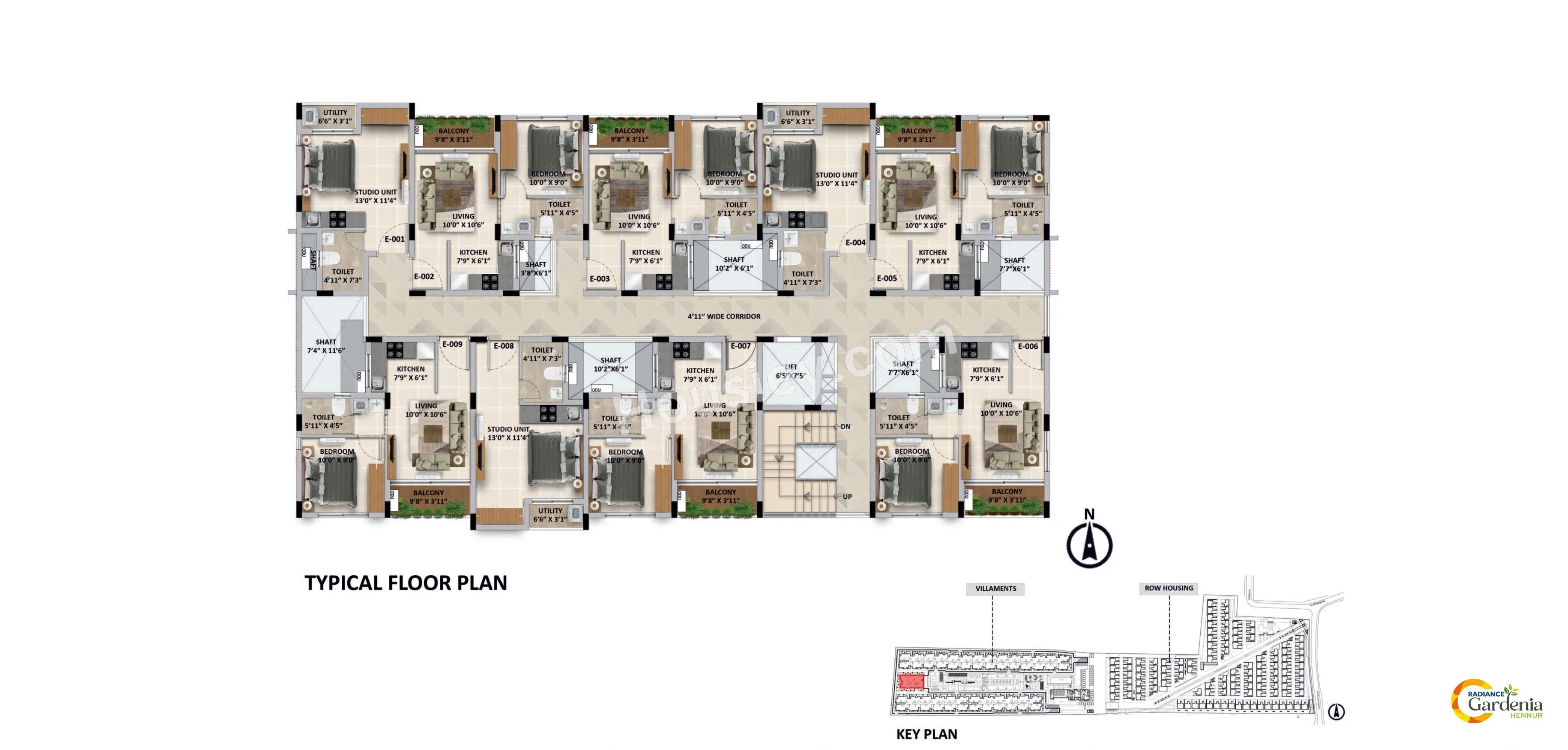 Radiance Gardenia Floor plan 6