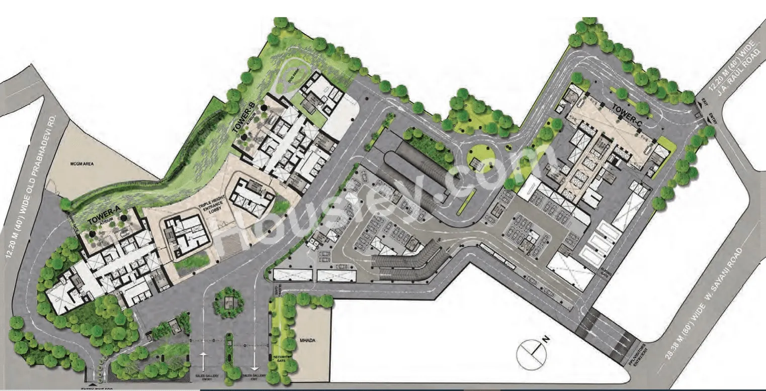 Raheja Amaltis Master Plan