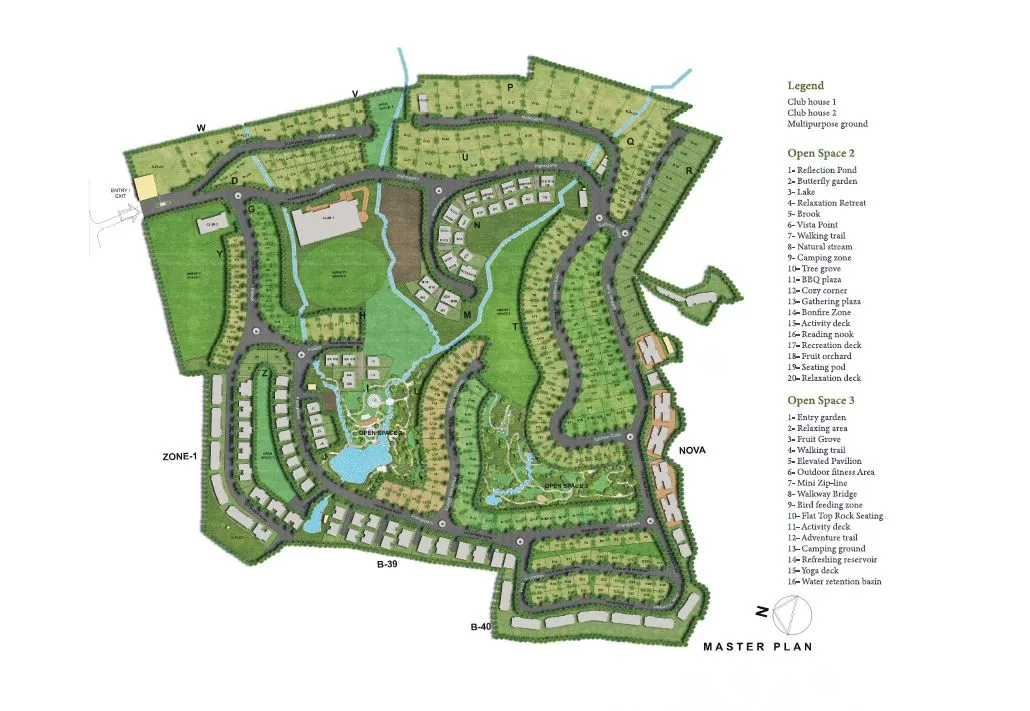 Raheja Orion Master Plan