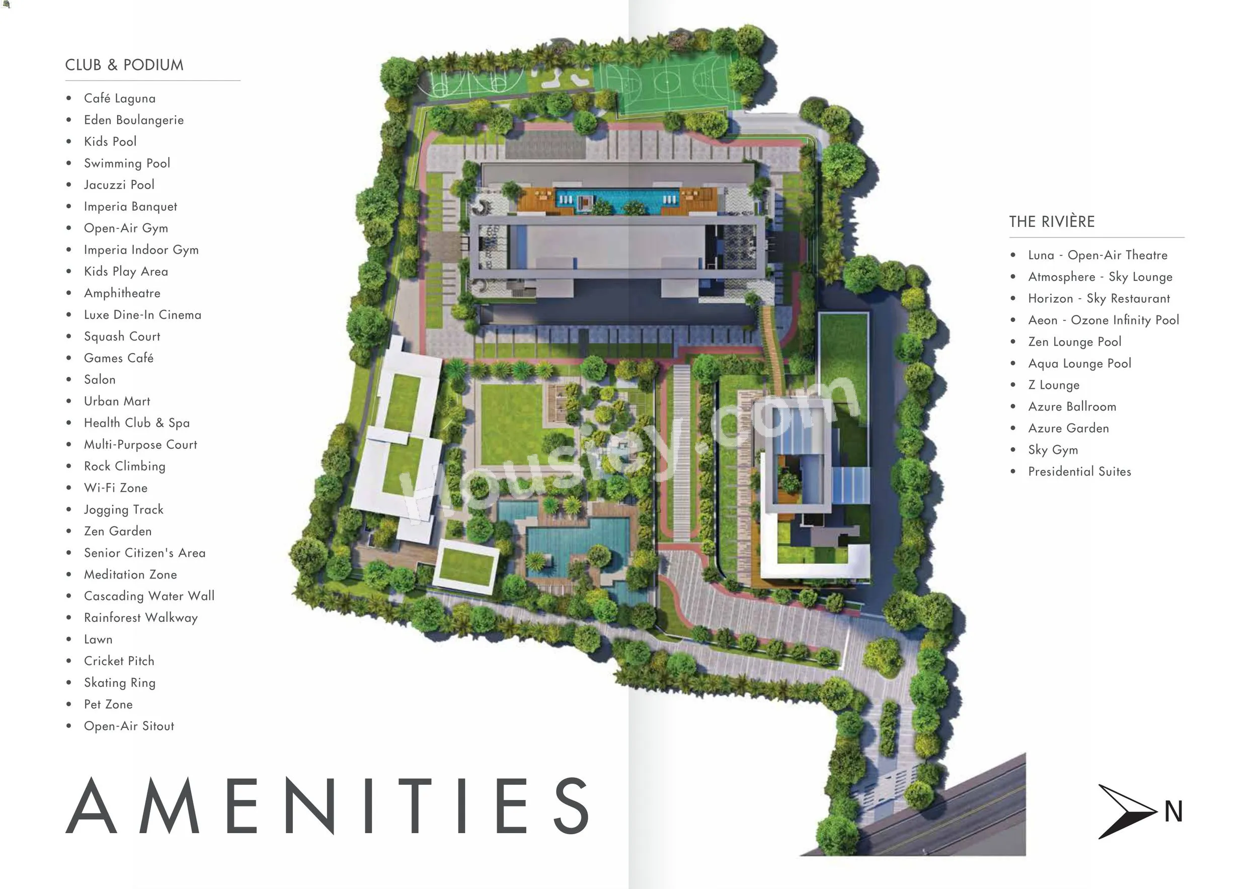 Raheja The Riviere Master Plan