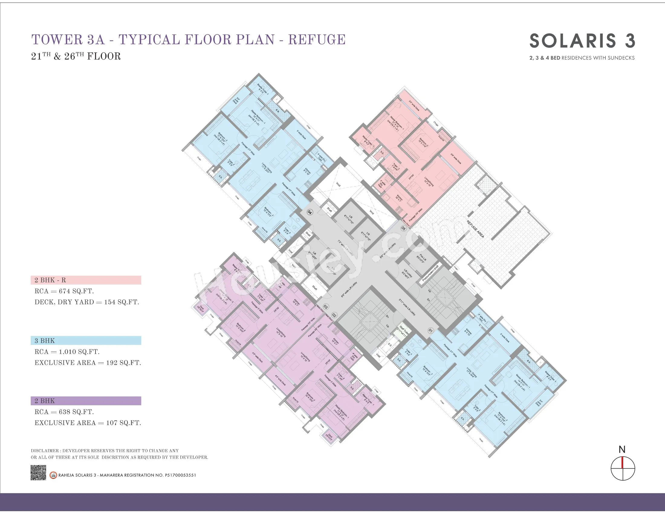 Raheja Solaris Floor plan 1
