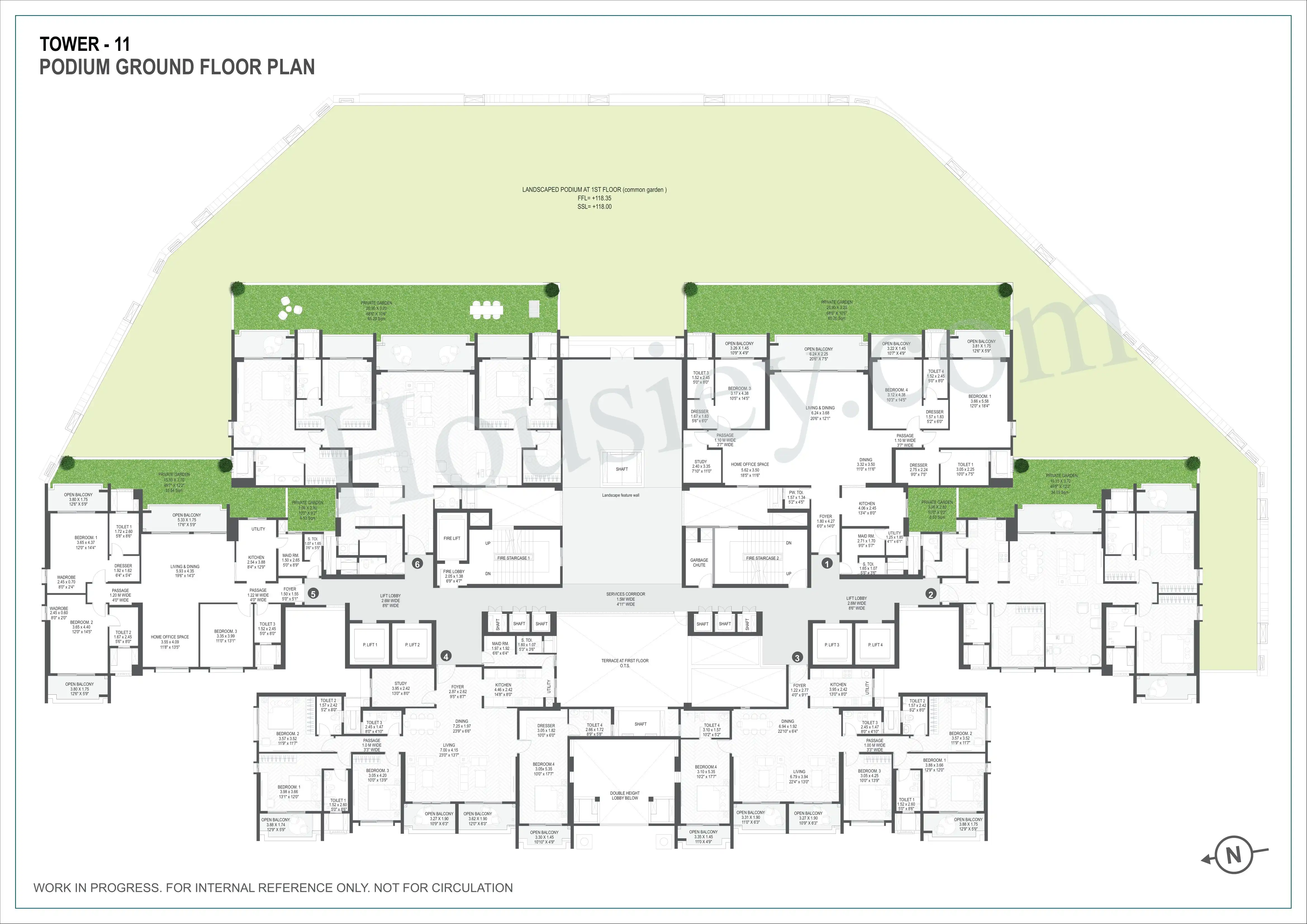 Raheja Stellar Floor plan 2