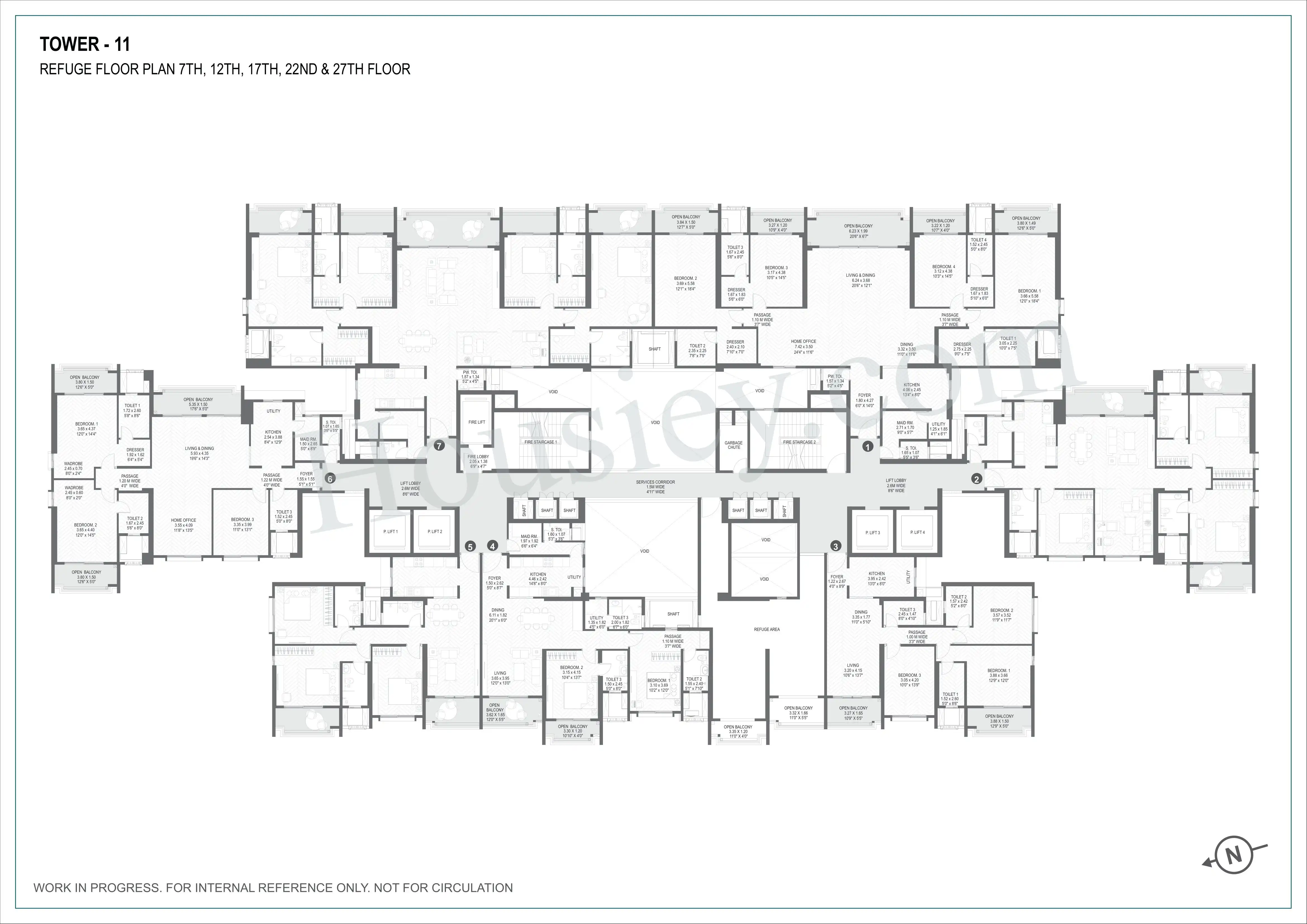 Raheja Stellar Floor plan 1