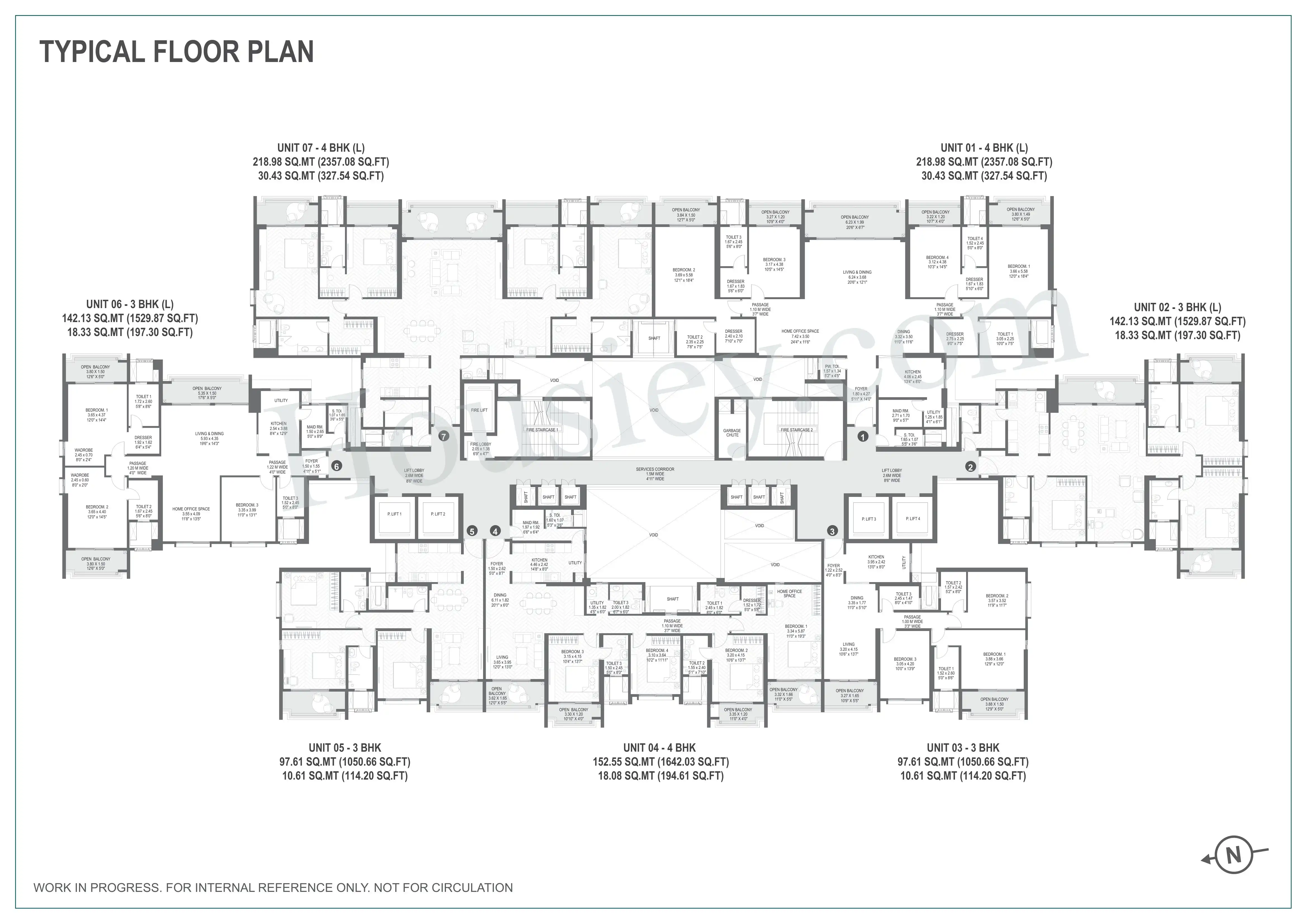 Raheja Stellar Floor plan 3