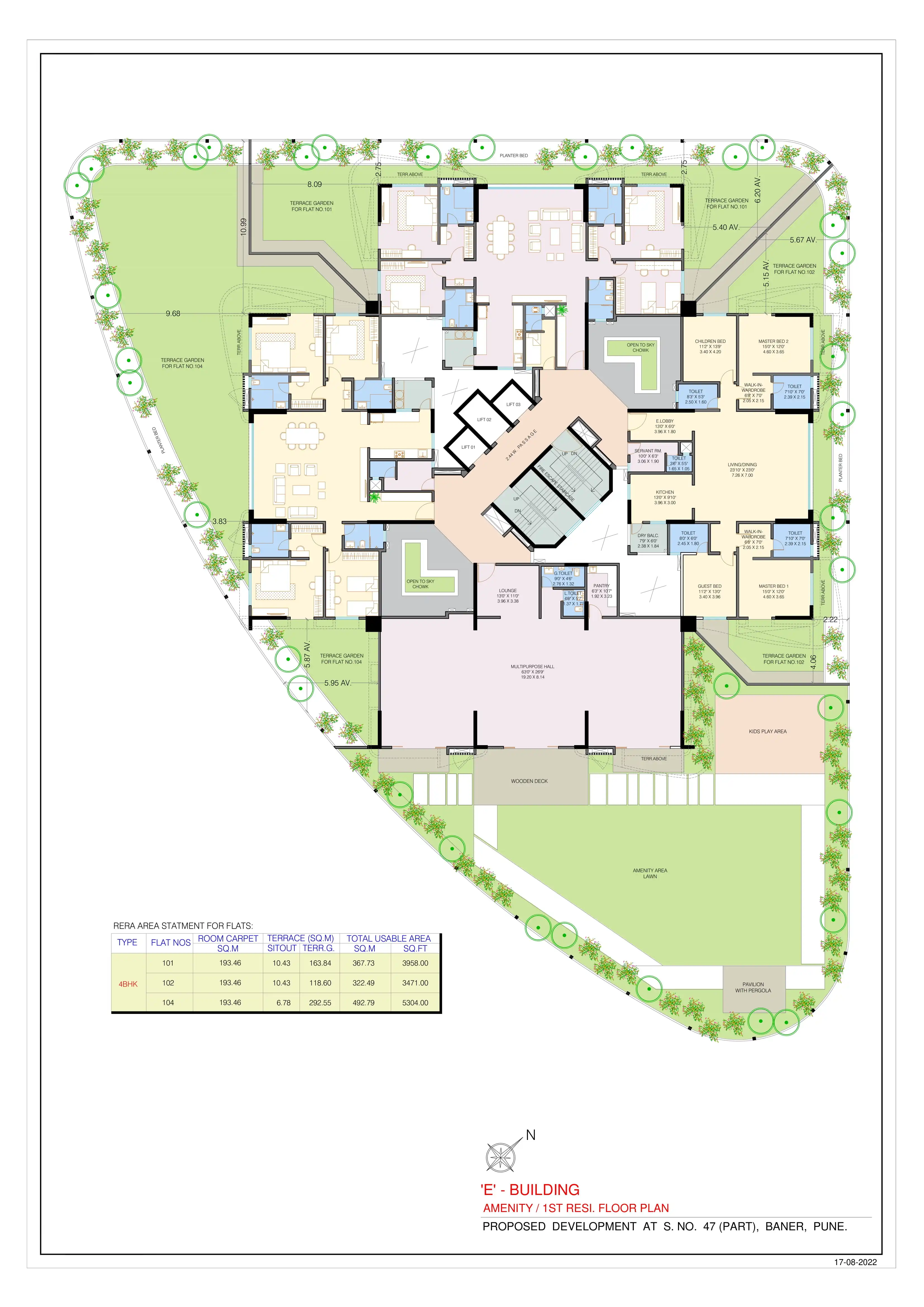Rahul Arcus Floor plan 1