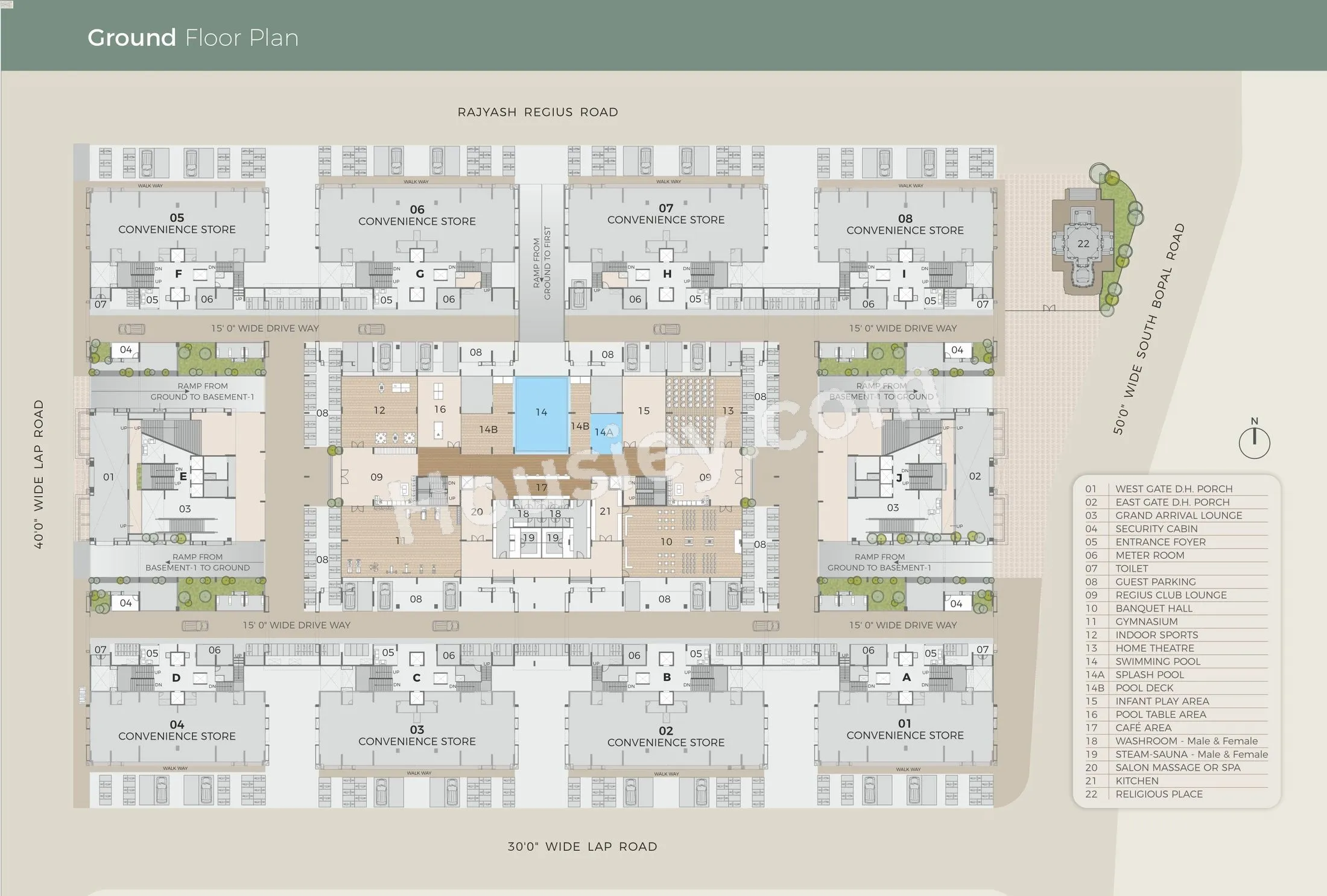 Rajyash Regius Floor plan 1