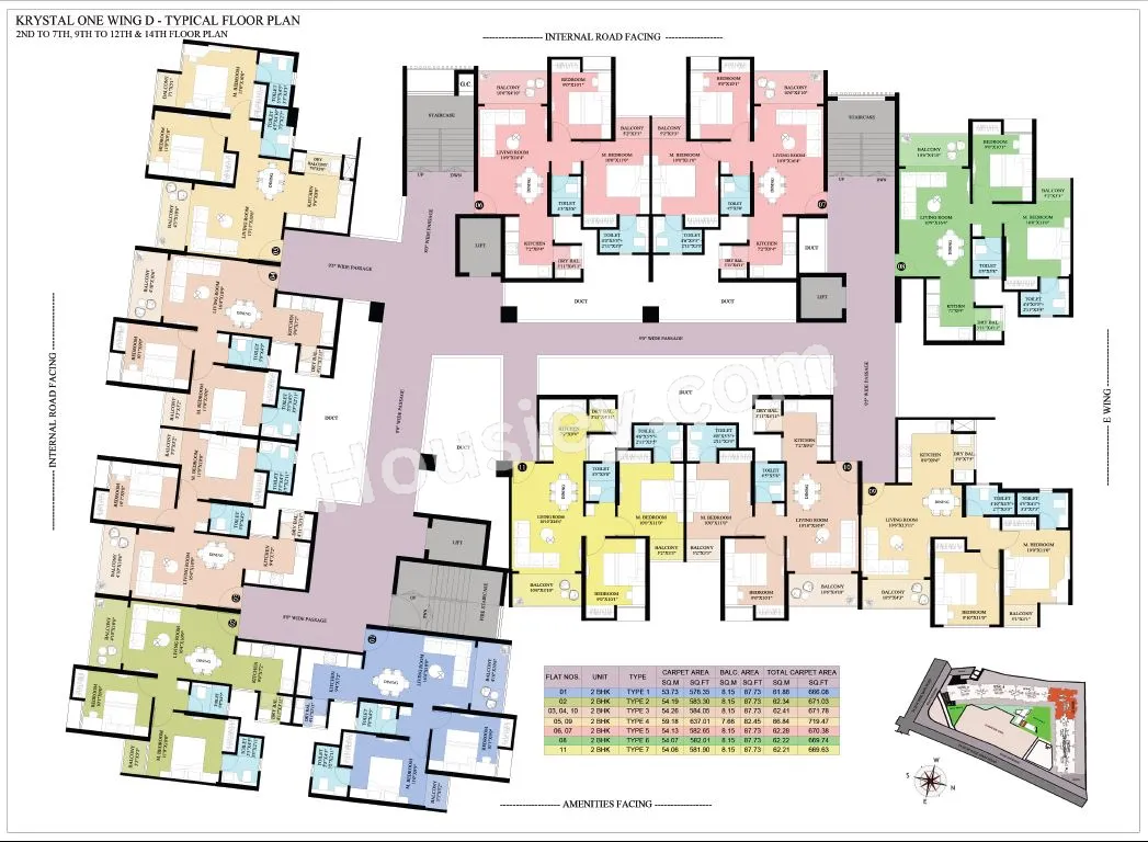 Rama Krystal One Floor plan 1