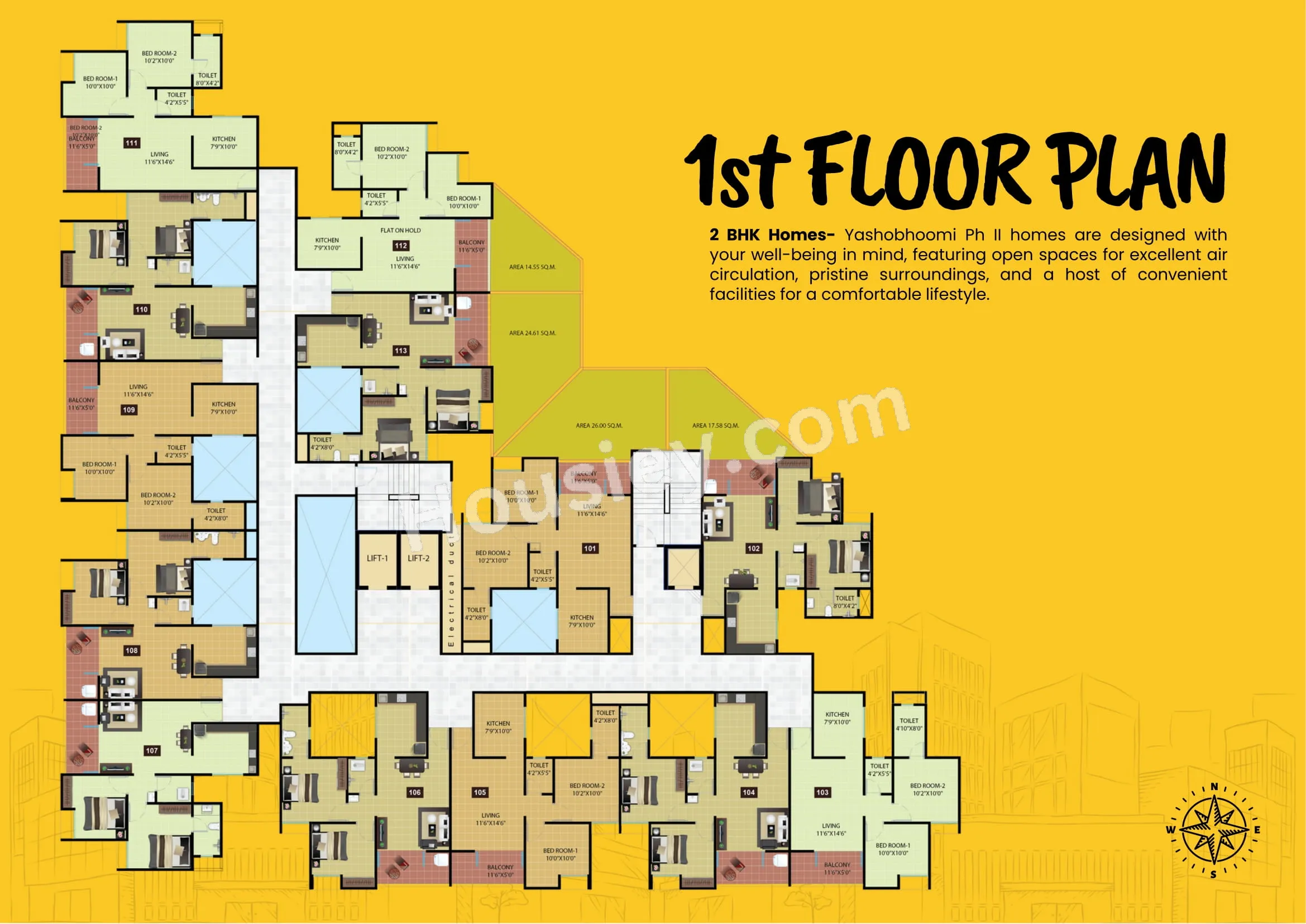 Rameshwar Yashobhoomi Phase 2 Floor plan 1