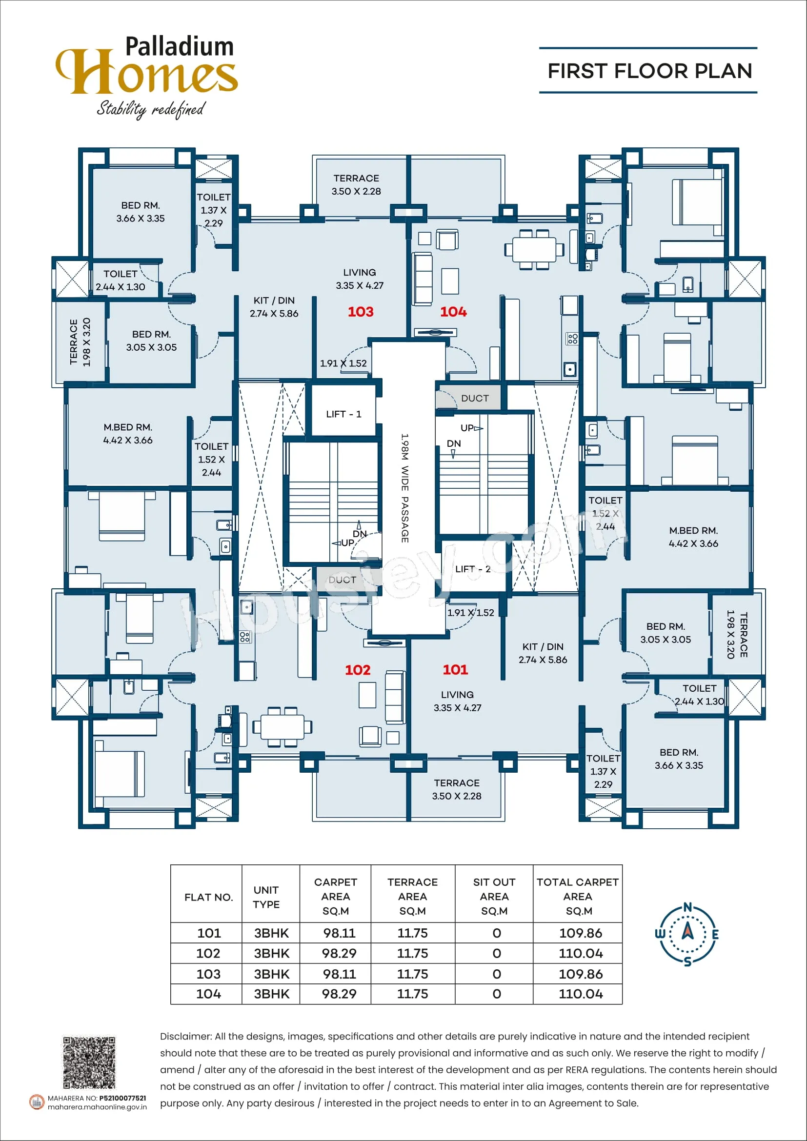 Raojee Palladium Homes Floor plan 2
