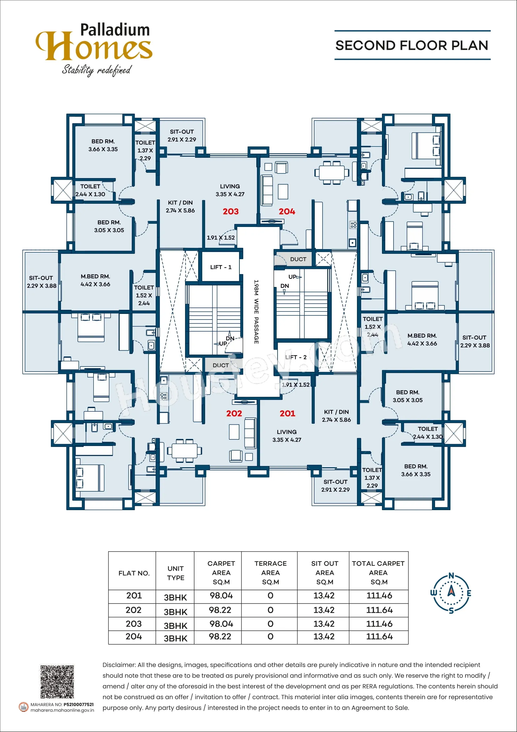 Raojee Palladium Homes Floor plan 1