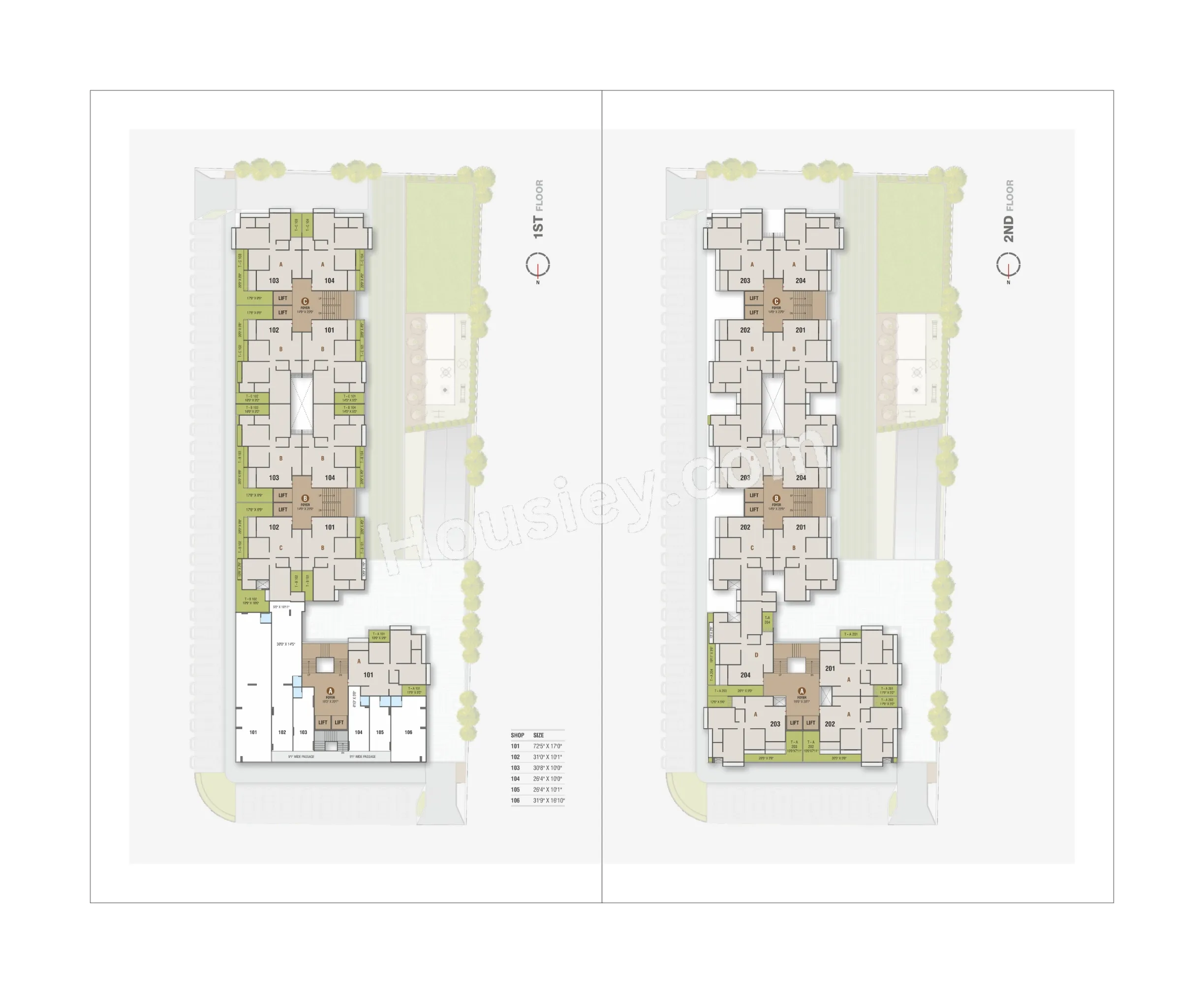 Rashmi Nivaasa Floor plan 1