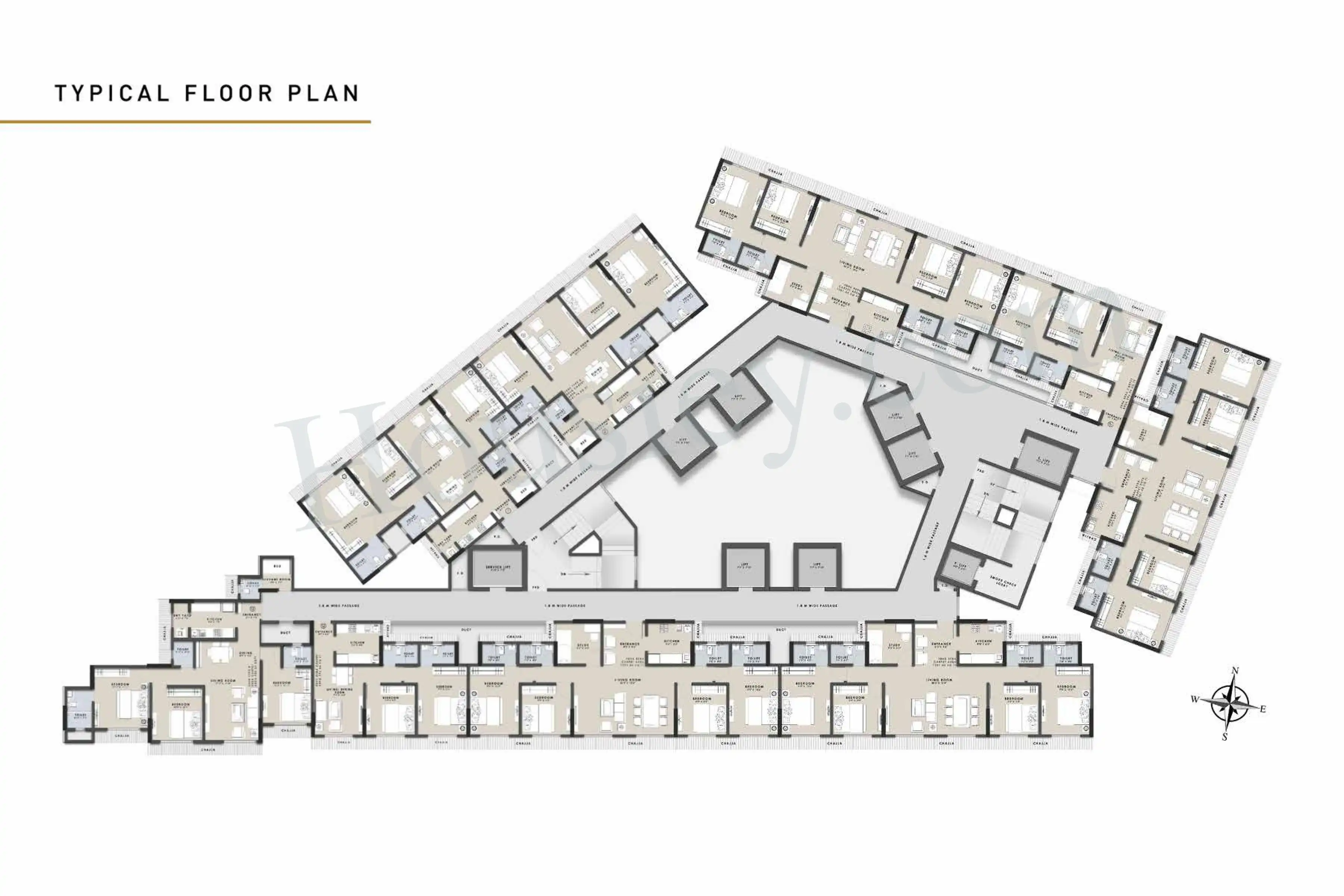 Raunak Centrum Floor plan 2