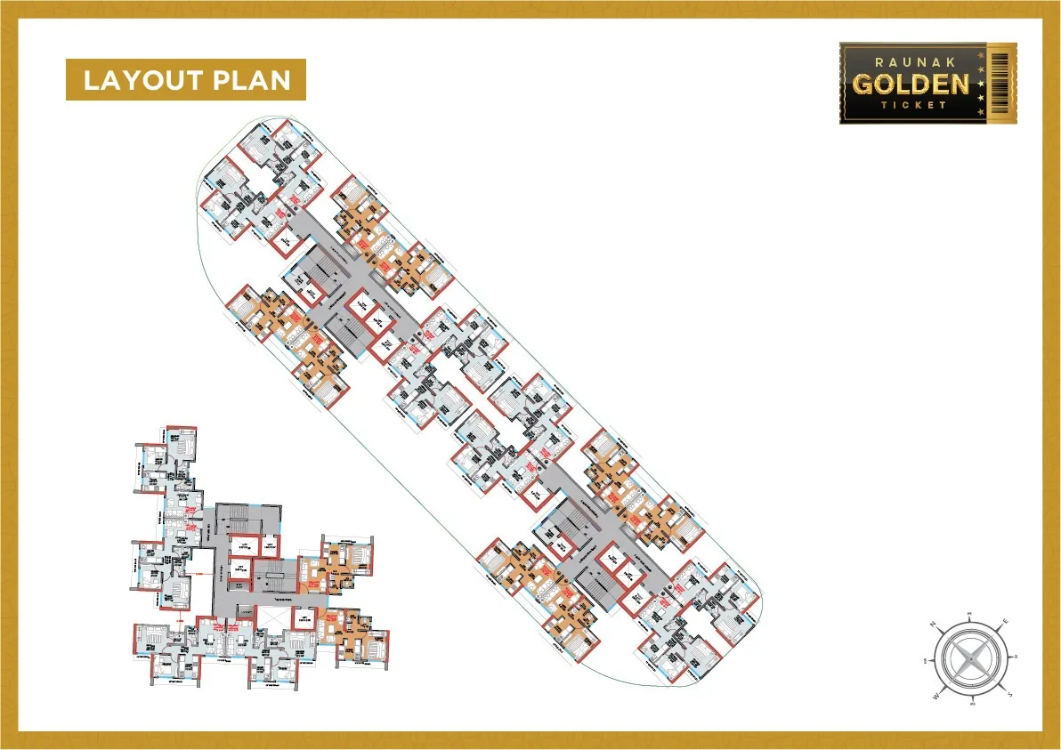 Raunak Golden Ticket Floor plan 2
