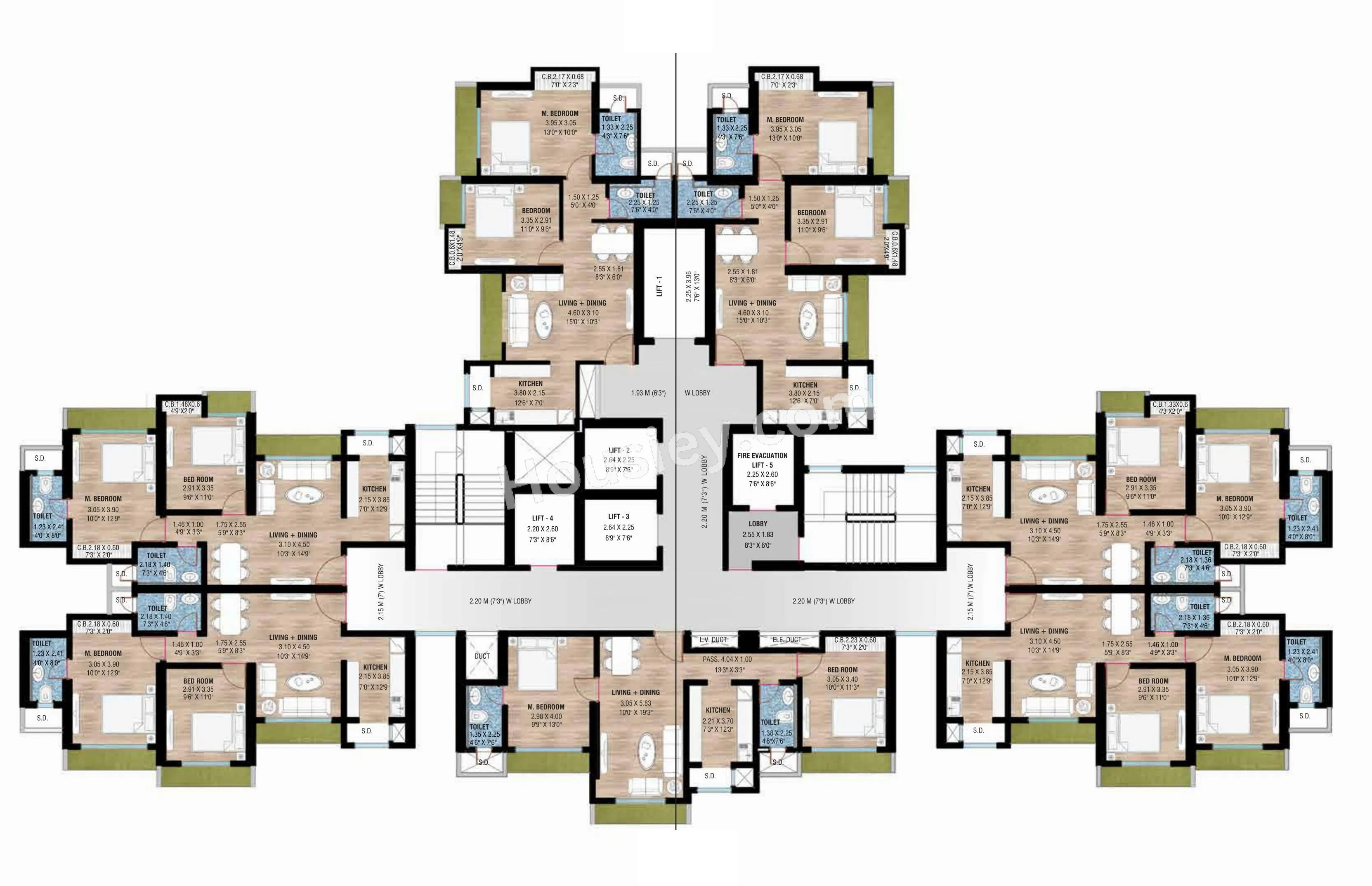 Raunak Unnathi Woods Supreme Master Plan
