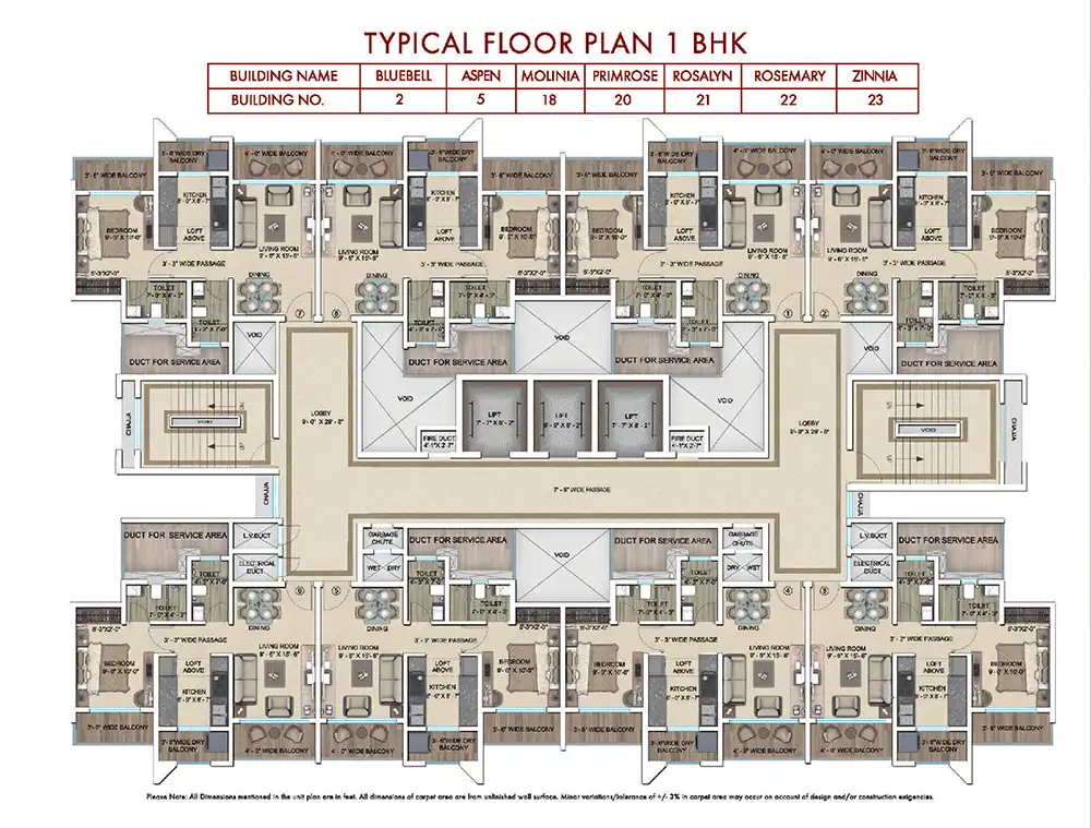 Regency Anantam Floor plan 1