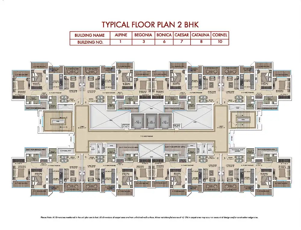 Regency Anantam Floor plan 2