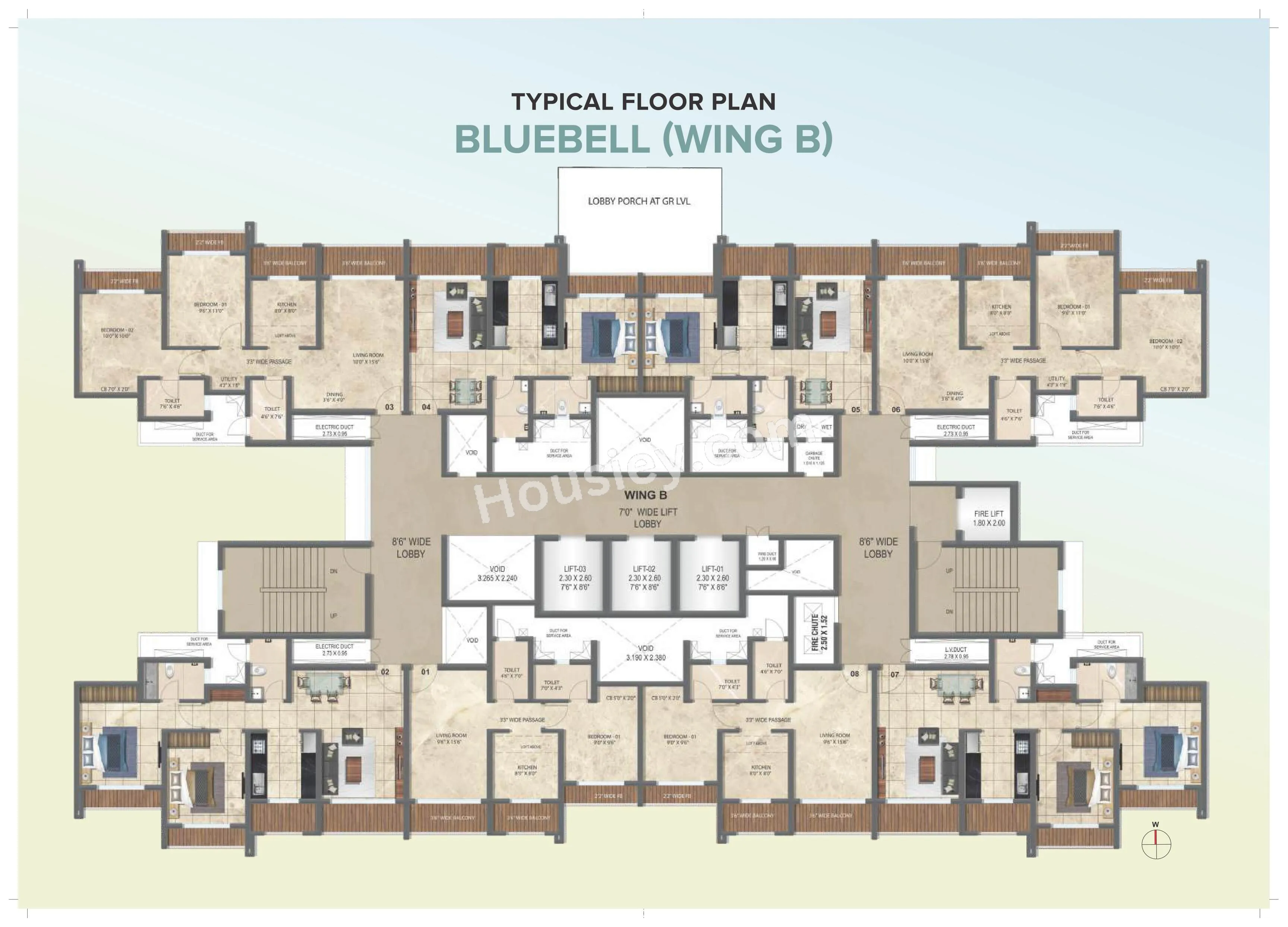 Regency Avana Floor plan 2