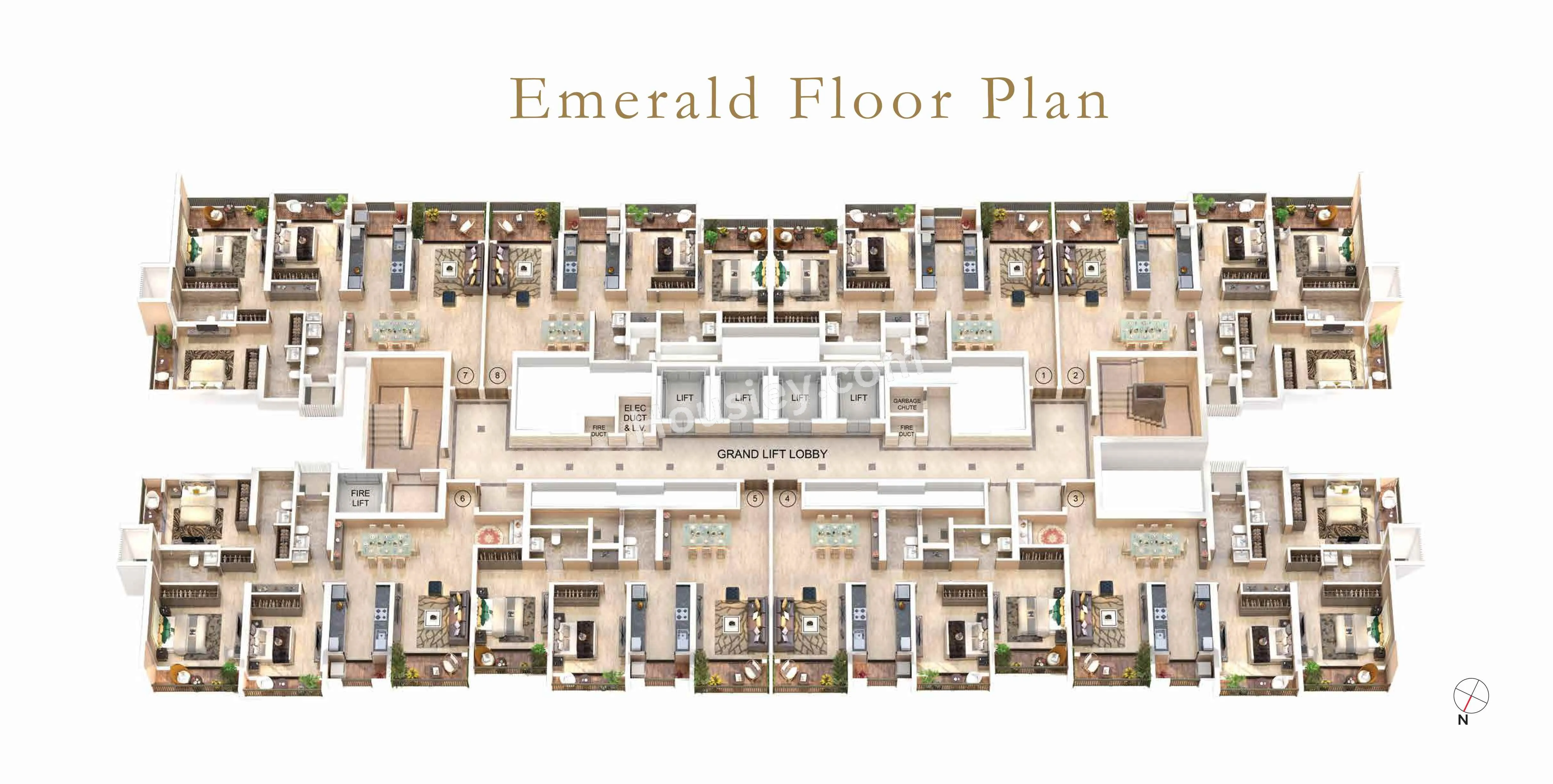 Regency Luxuria Floor plan 2