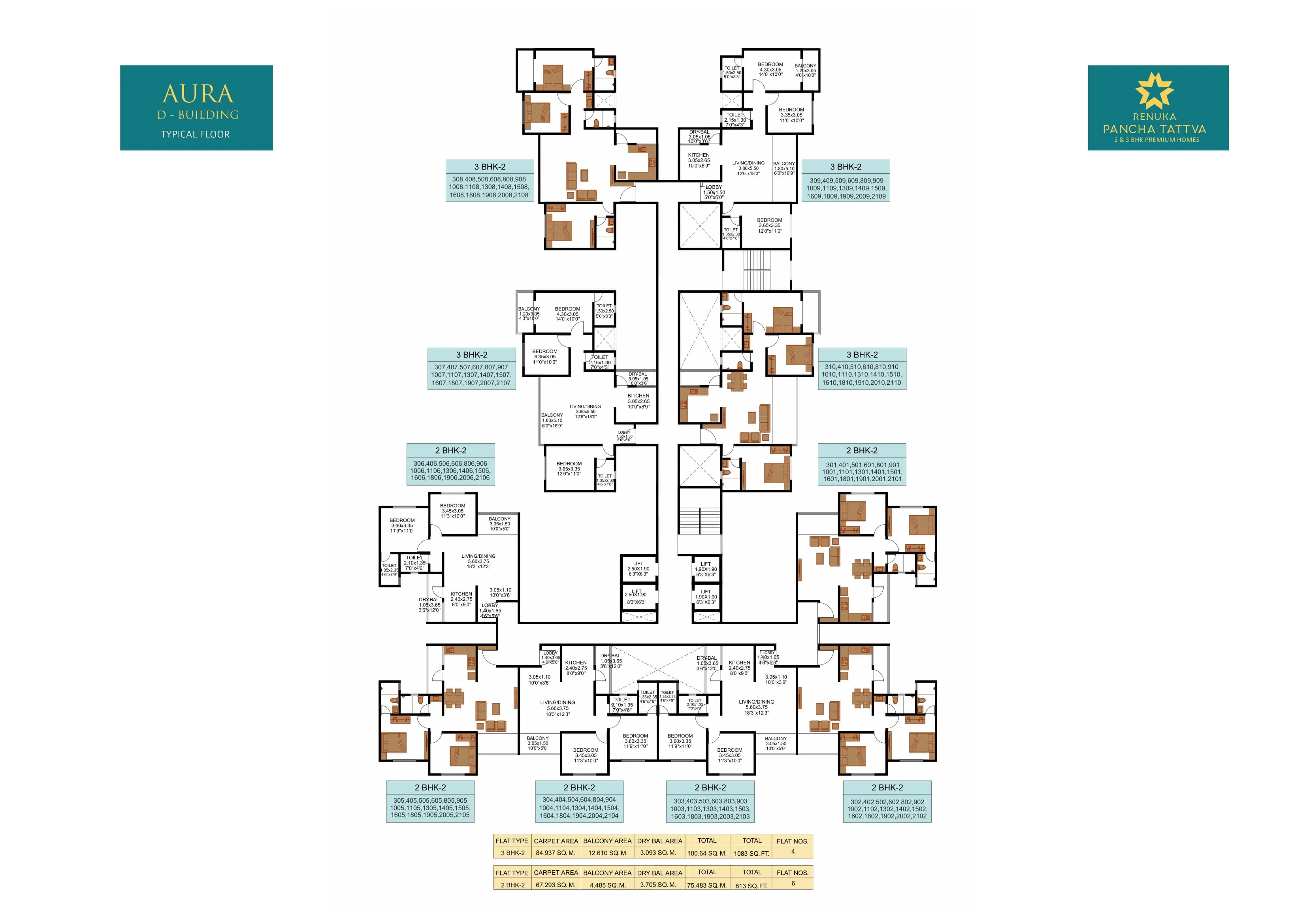 Renuka Pancha Tattva Floor plan 1