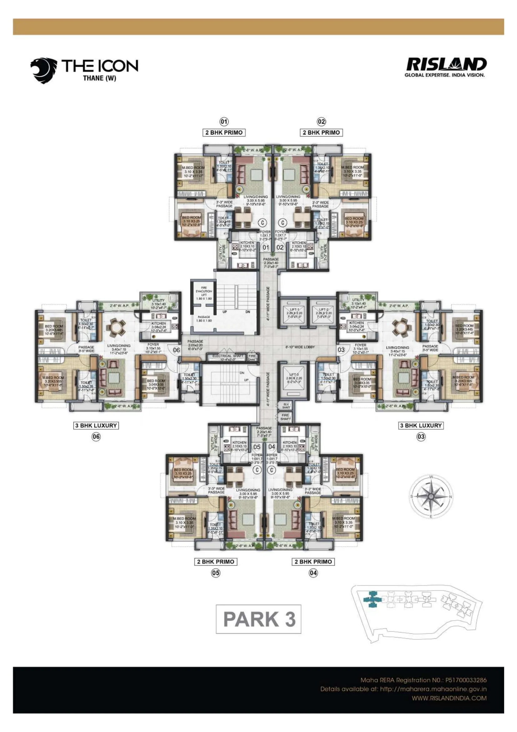 Risland The Icon Floor plan 1