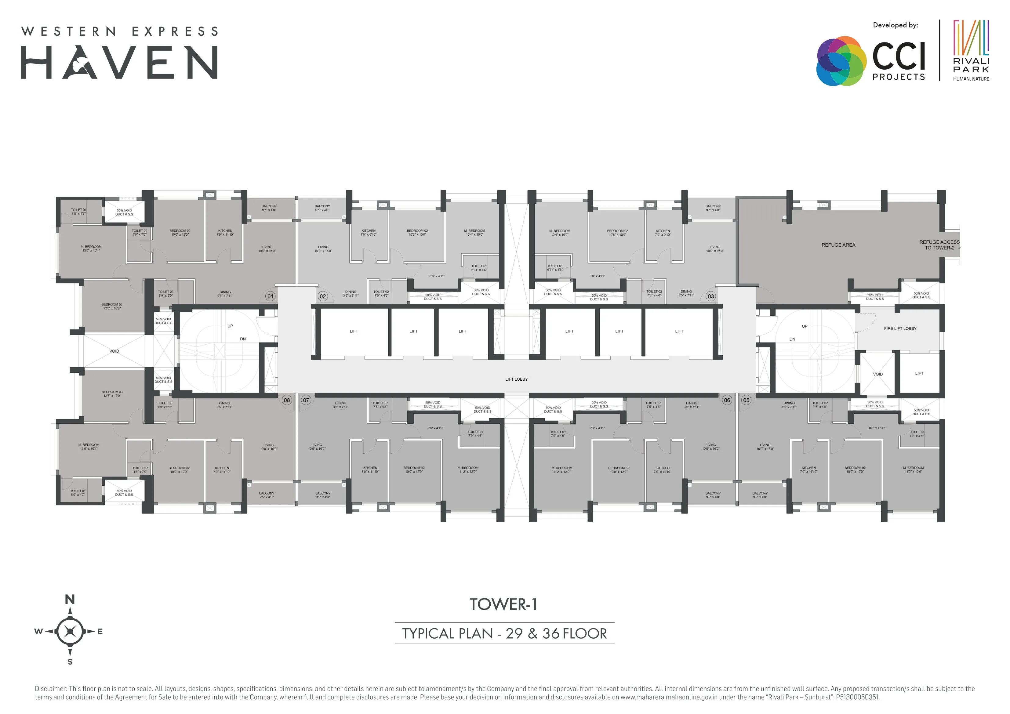 CCI Rivali Park Haven Floor plan 1