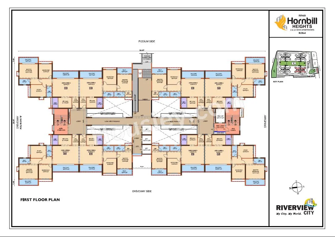 Riverview City Hornbill Heights Floor plan 2