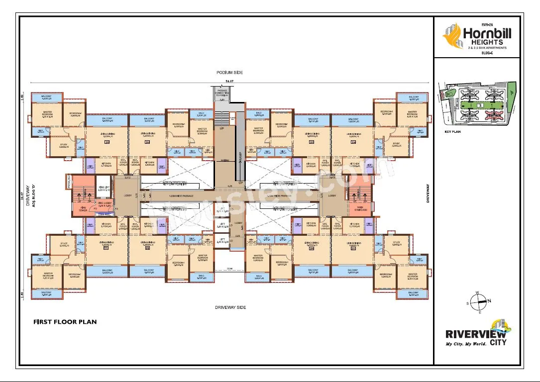Riverview City Hornbill Heights Floor plan 7