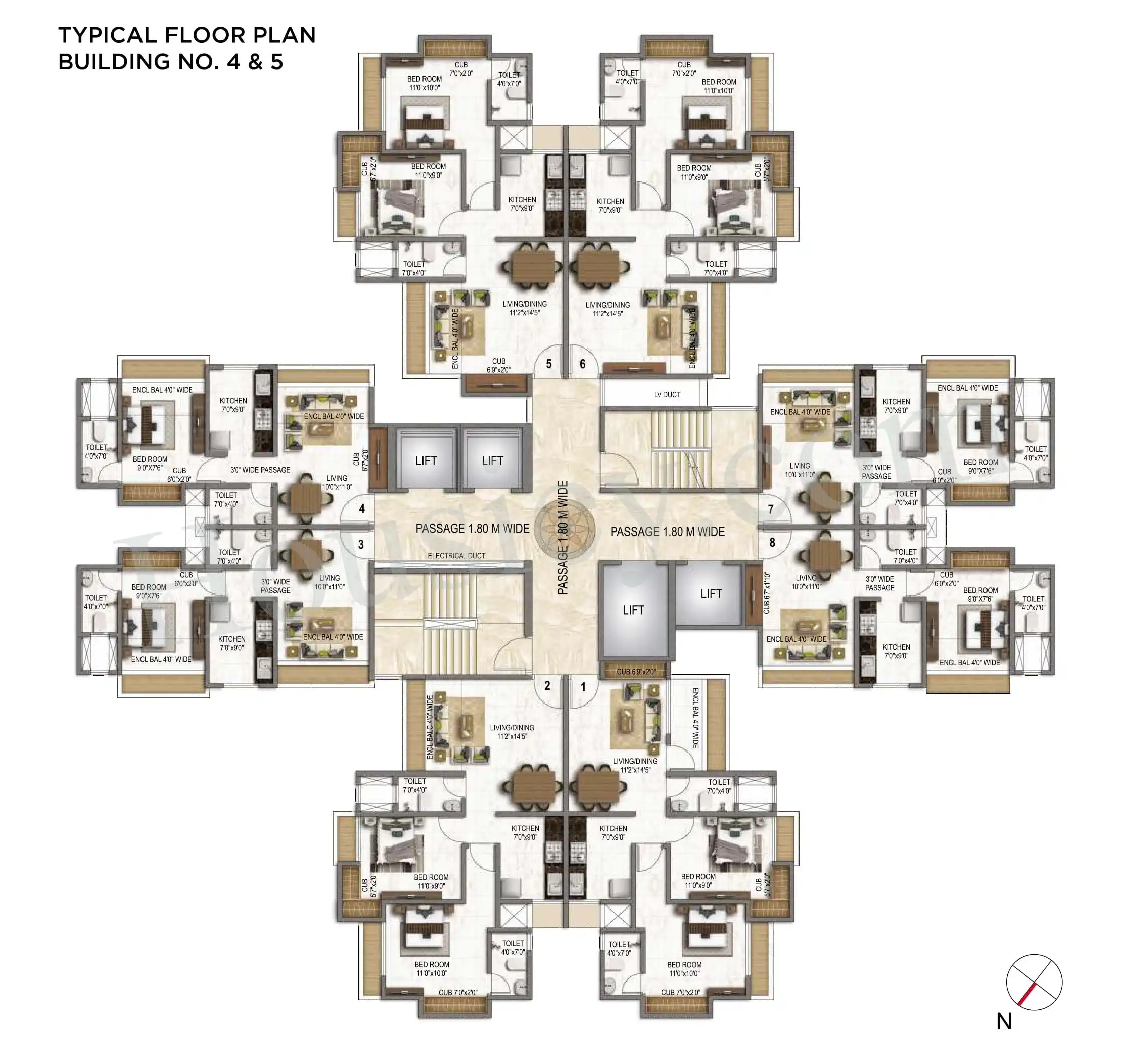 EON Riverwood Park Floor plan 1