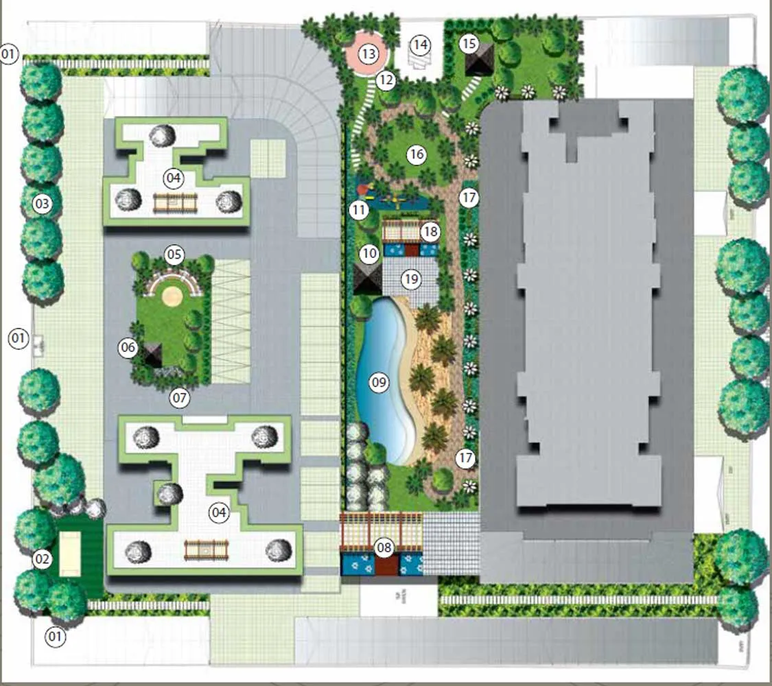 Roha Upper East 97 Master Plan