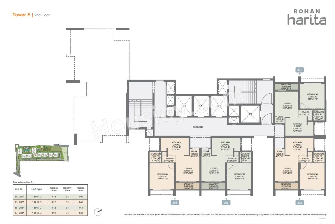 Rohan Harita Floor plan 2