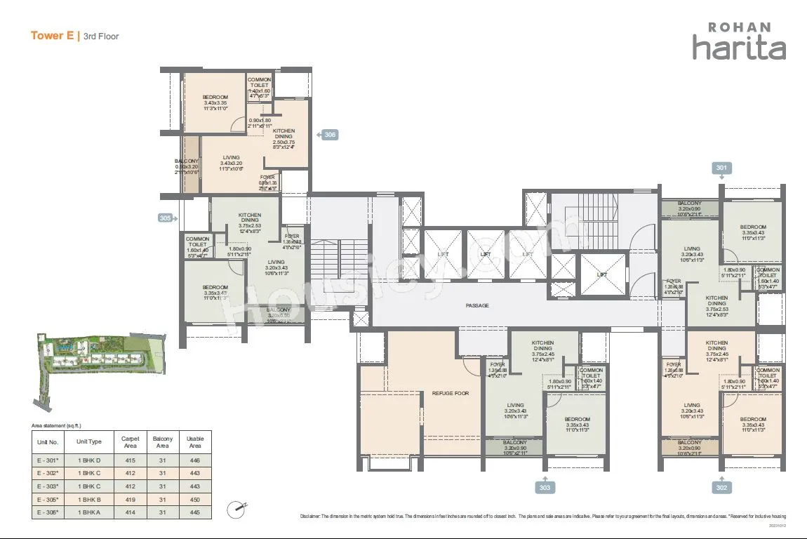 Rohan Harita Floor plan 3