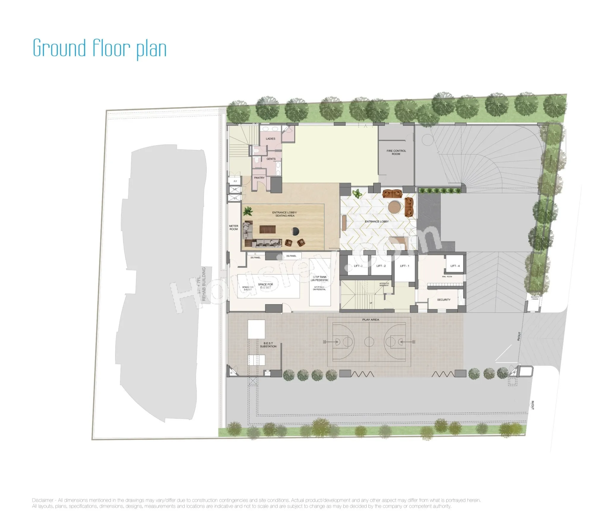 Rohan Lifescapes Aquino Floor plan 2